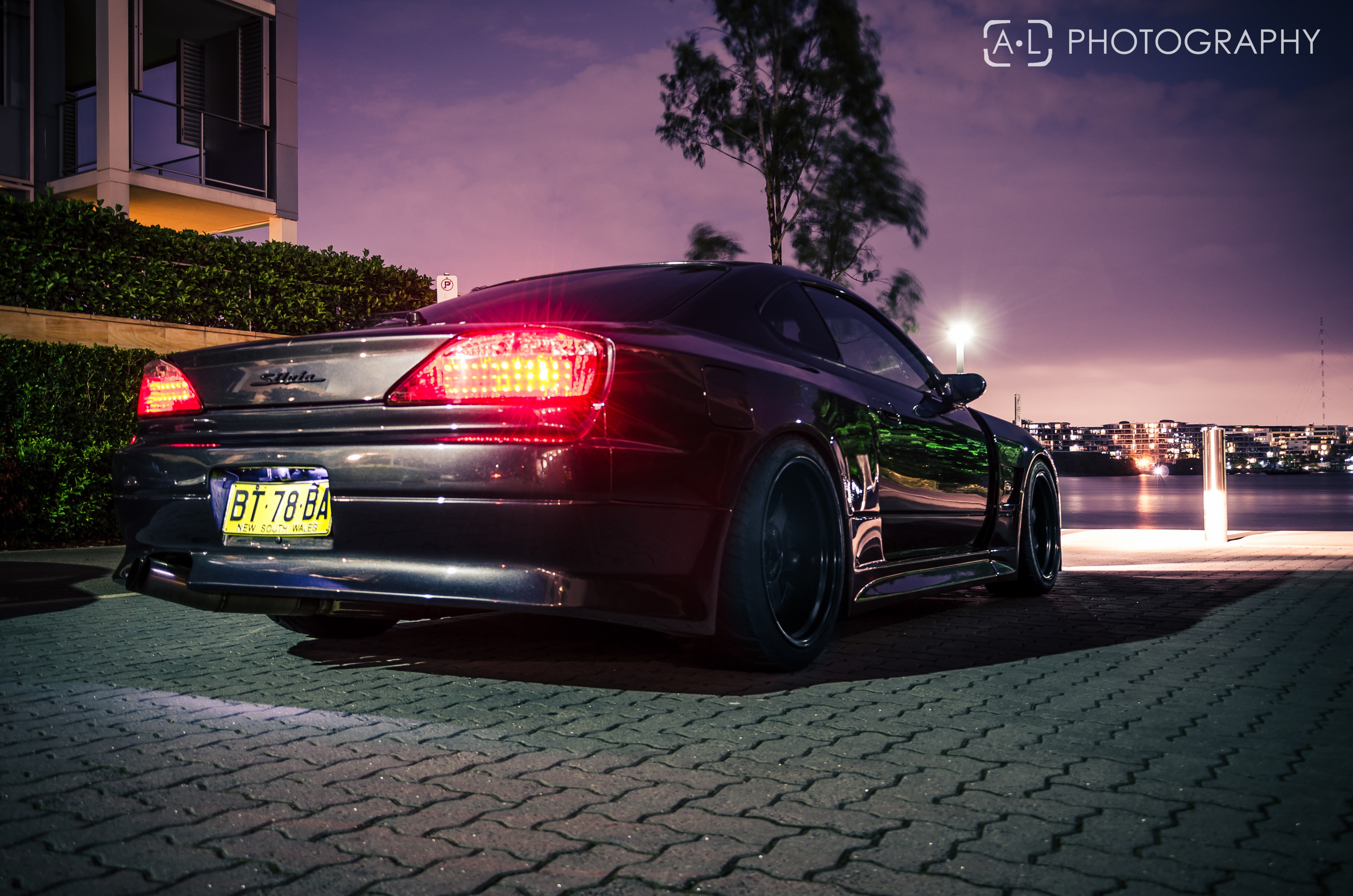 speed, editorial, city, cobblestone, wheel, car, sports Car, outdoors, mode of Transport, luxury, modern, parking Lot, illuminated, traffic, footpath, silvia, HD Wallpaper