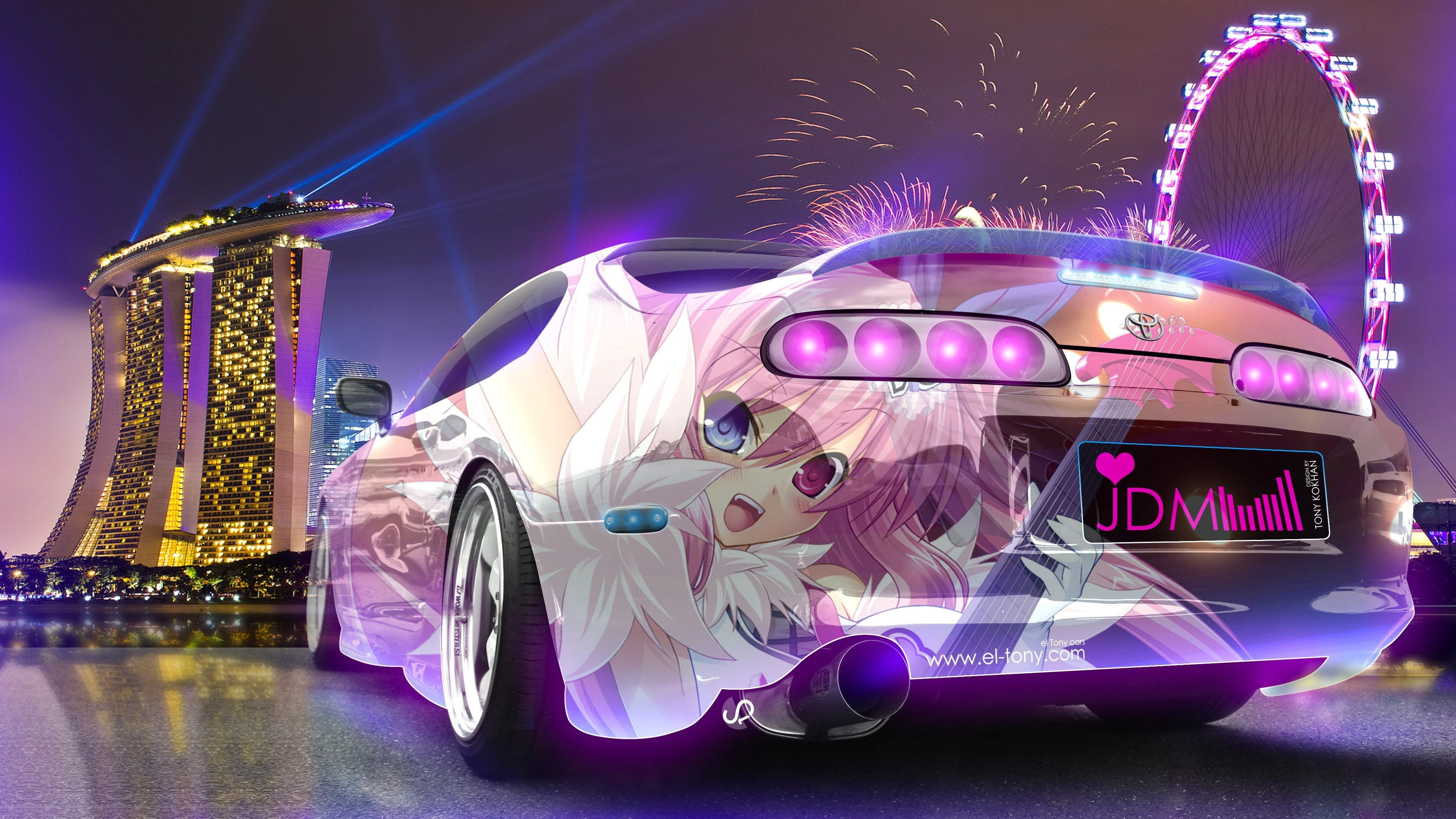amusement park, representation, amusement park ride, car, vibrant color, architecture, nightlife, multi colored, illuminated, no people, purple, motion, HD Wallpaper