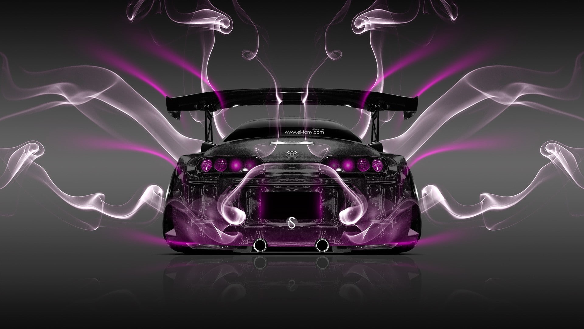 1080P, Toyota Supra, JDM, Tony Kokhan, Super Car, Colorful, HD Wallpaper