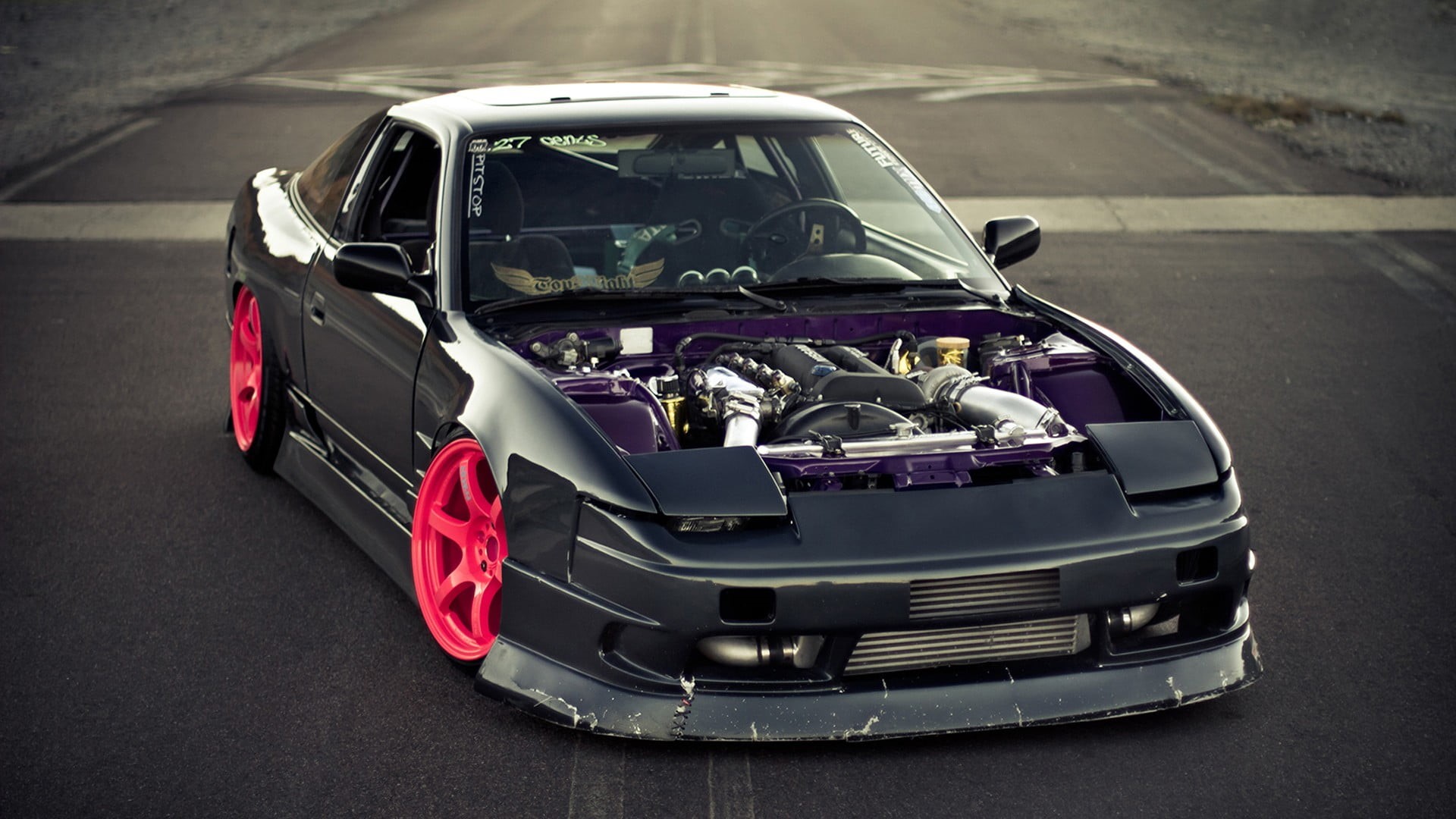 motor racing track, athlete, one person, competition, sports race, black, drift, unrecognizable person, racecar, wheel, Nissan, motor vehicle, purple, motorsport, HD Wallpaper