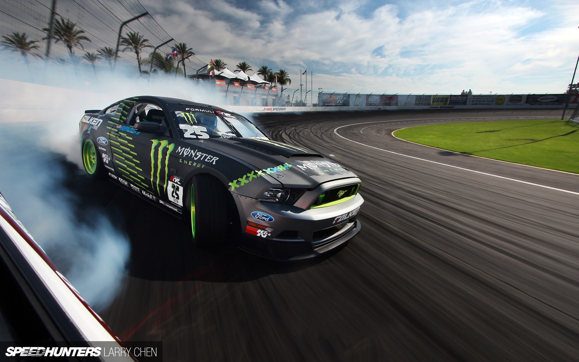 ford, smoke, mustang, 1080P, hd, cars, drift, HD Wallpaper
