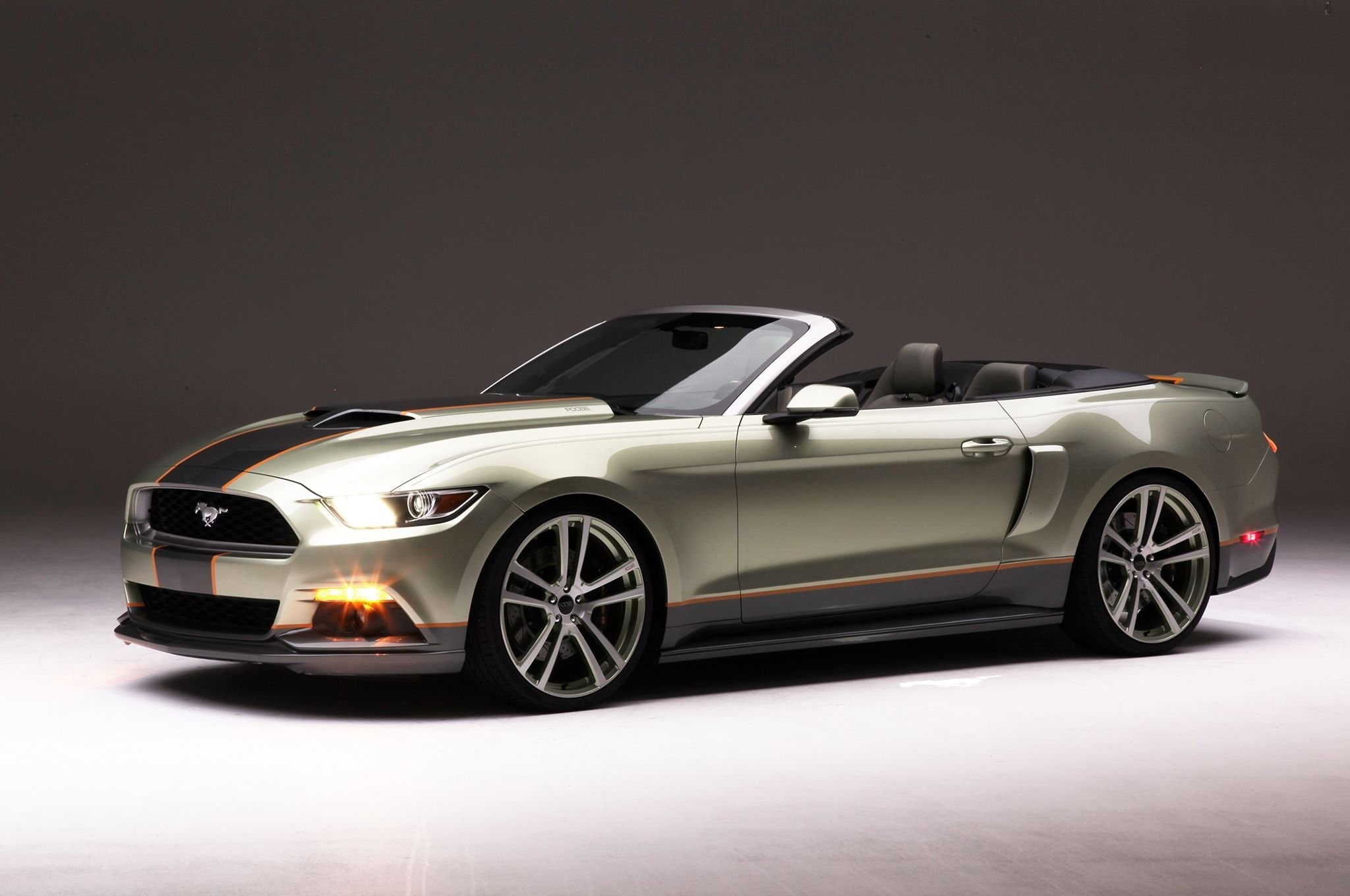 chip, 1080P, cars, modified, s550, foose, convertible, mustang, 2015, HD Wallpaper