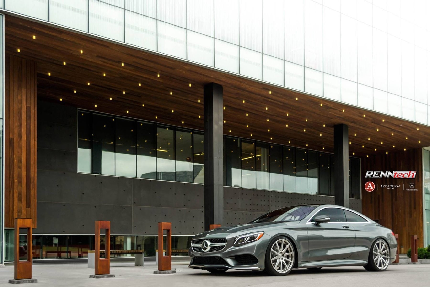 benz, s550, renntech, 720P, cars, wheels, adv1, coupe, mercedes, HD Wallpaper