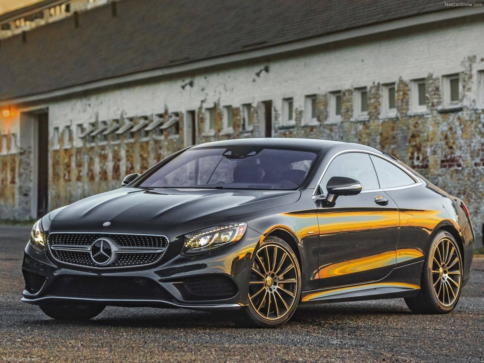 s550, germany, 720P, black, 2015, coupe, cars, mercedes, HD Wallpaper