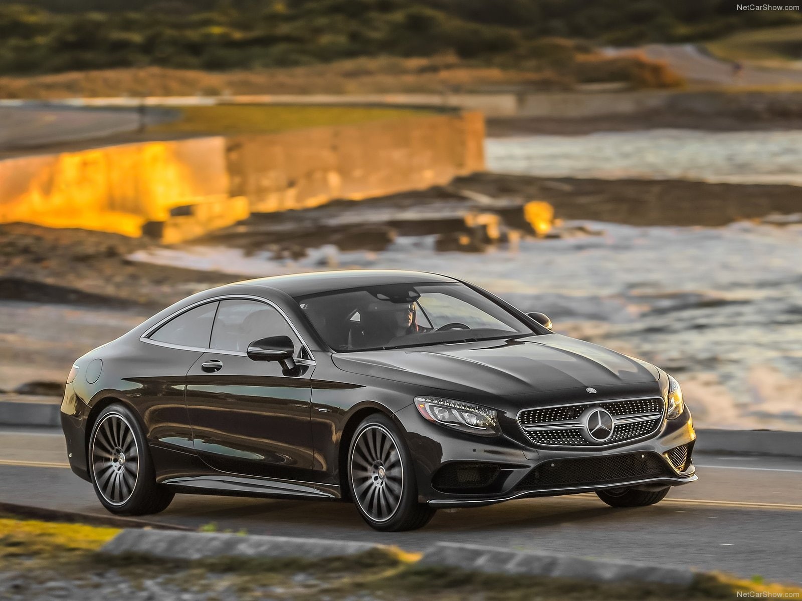 coupe, 2015, germany, mercedes, cars, black, s550, 720P, HD Wallpaper
