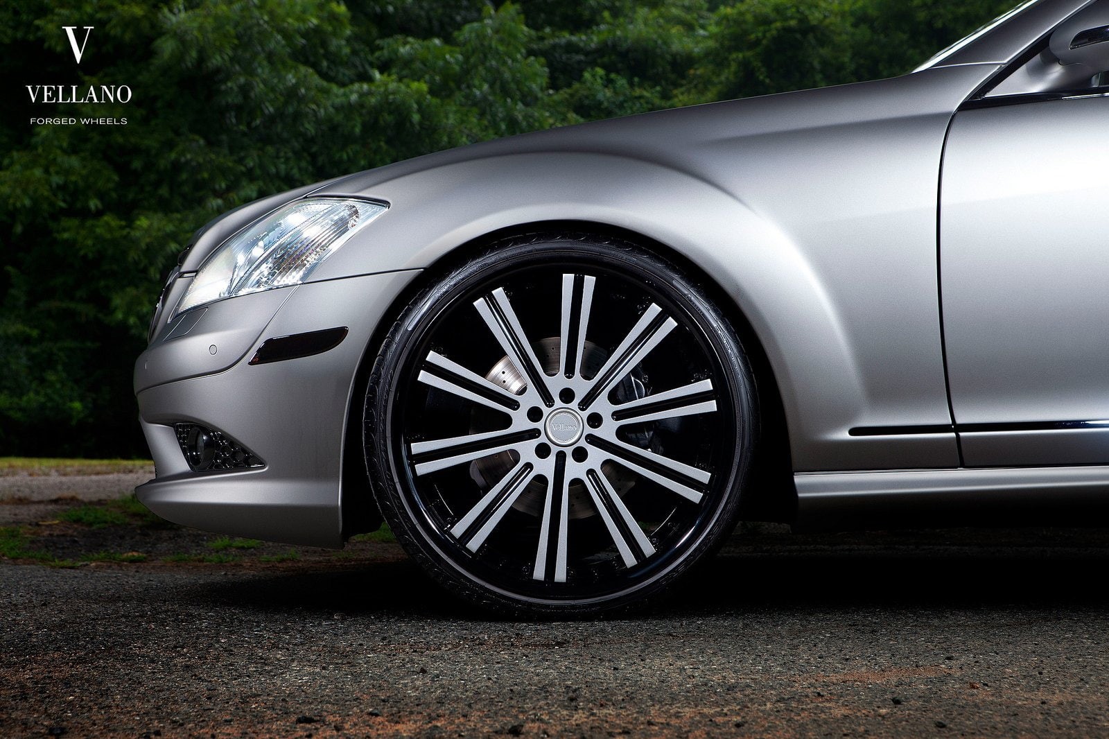 mercedes, 720P, vellano, tuning, wheels, s550, cars, grey, HD Wallpaper