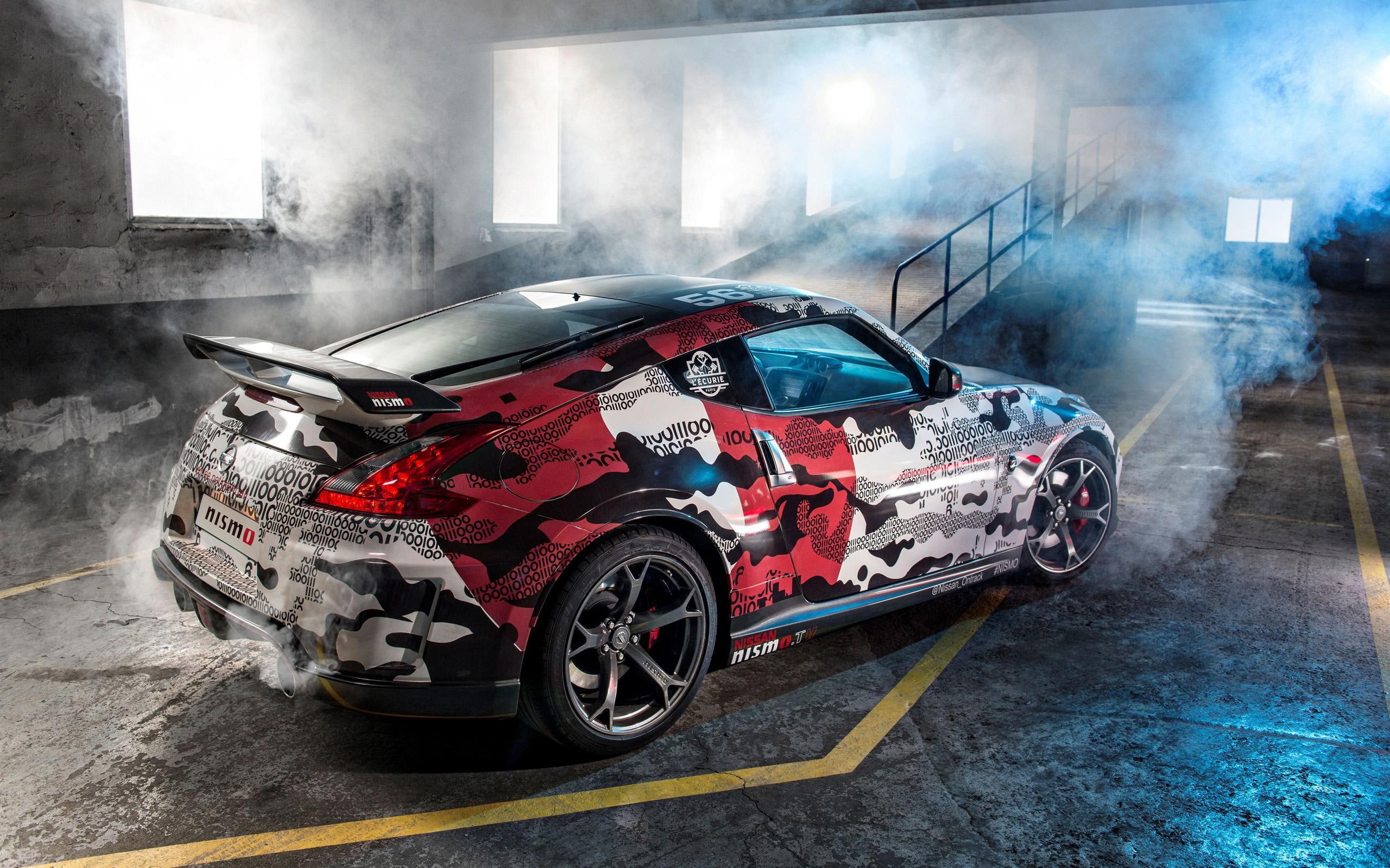red, cars, gumball, rally, 370z, black, 2K, nissan, door, nismo, white, 3000, z, 2013, coupe, HD Wallpaper