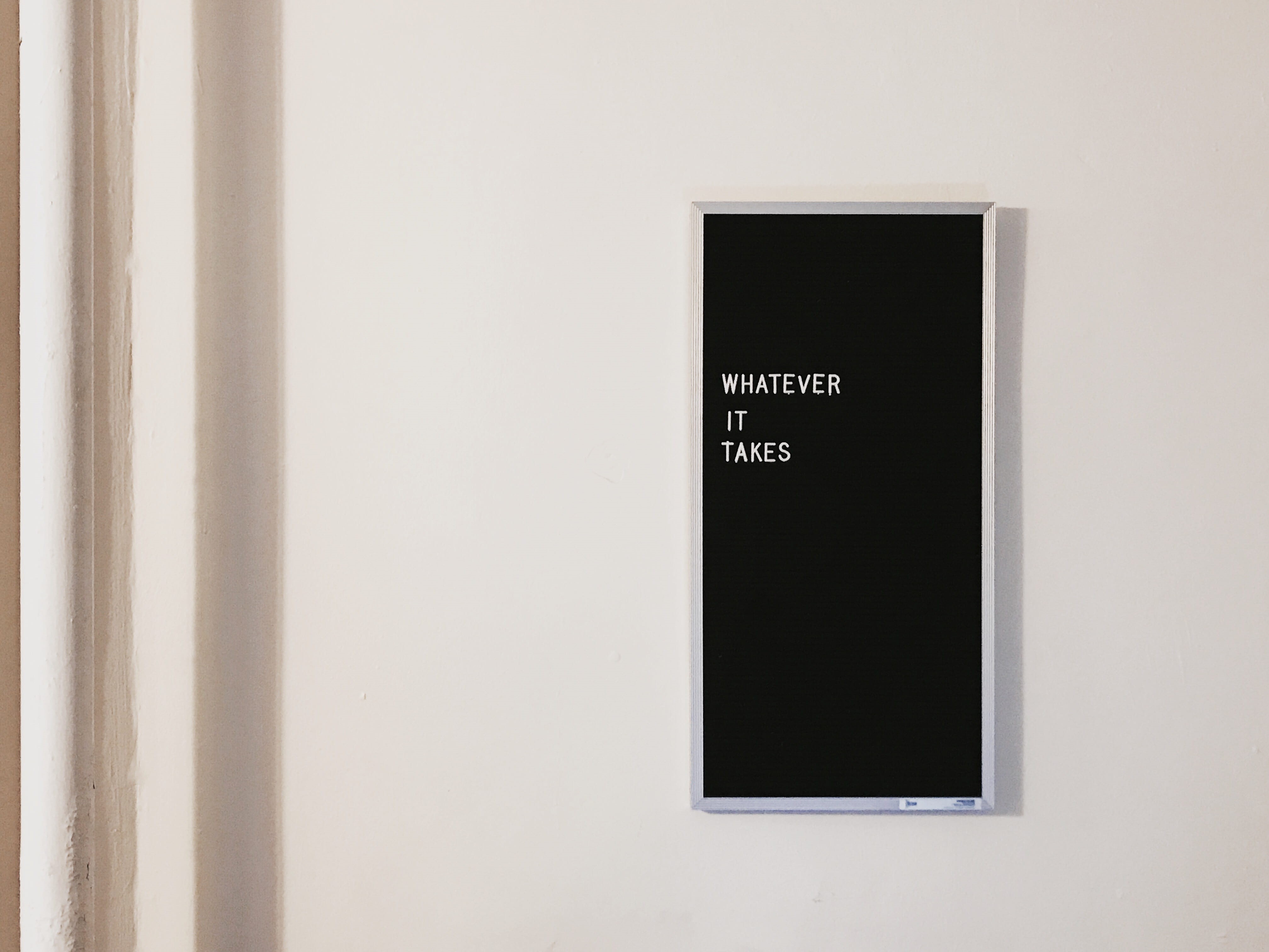architecture, 4K, white color, felt, written, indoors, publication, door, wall - building feature, no people, close-up, frame, black, copy space, HD Wallpaper