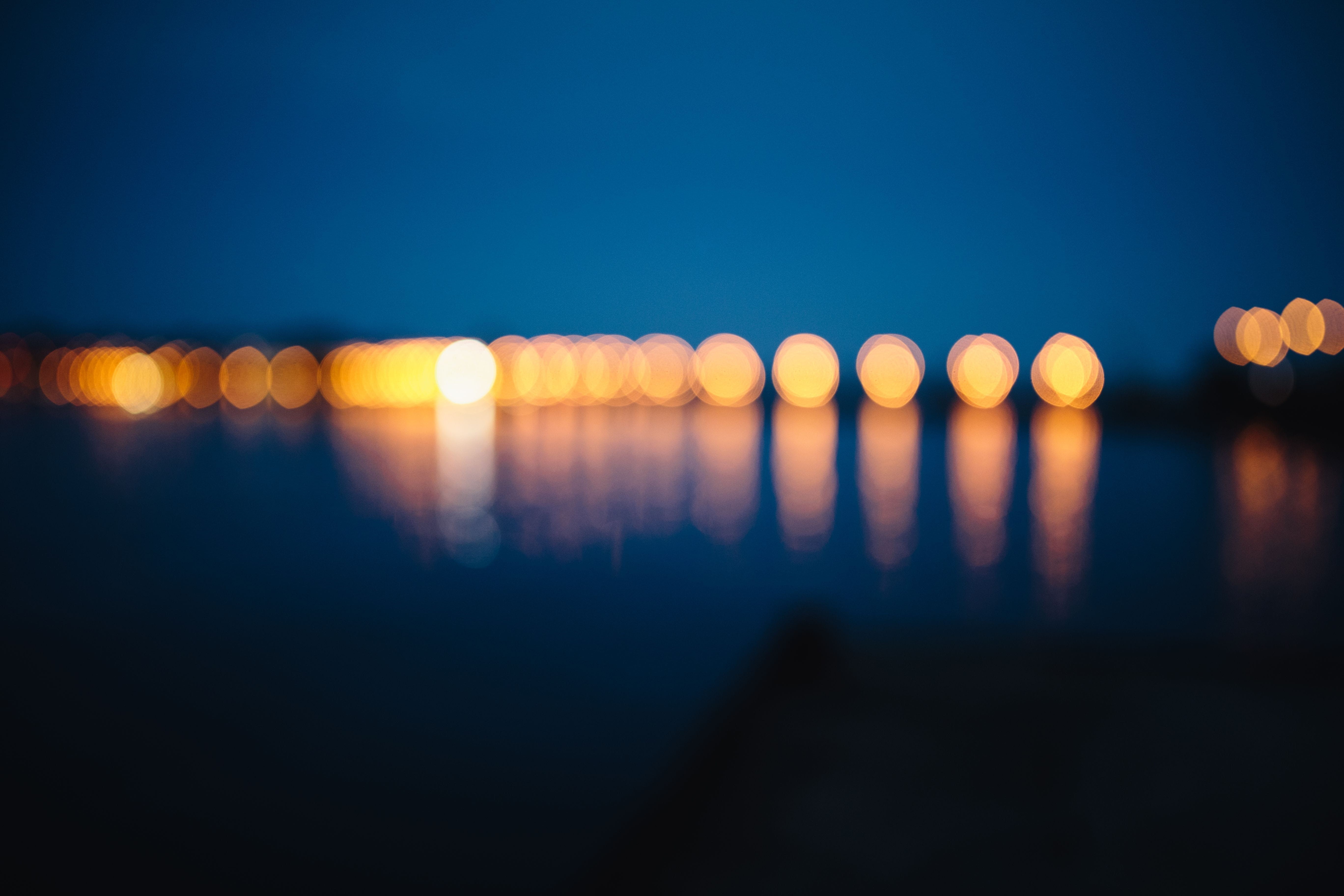 clear sky, coast, lighting equipment, sunset, beach, dusk, reflected, outdoors, lens flare, bulgaria, black sea, light, 5K, Nessebar, copy space, defocused, HD Wallpaper