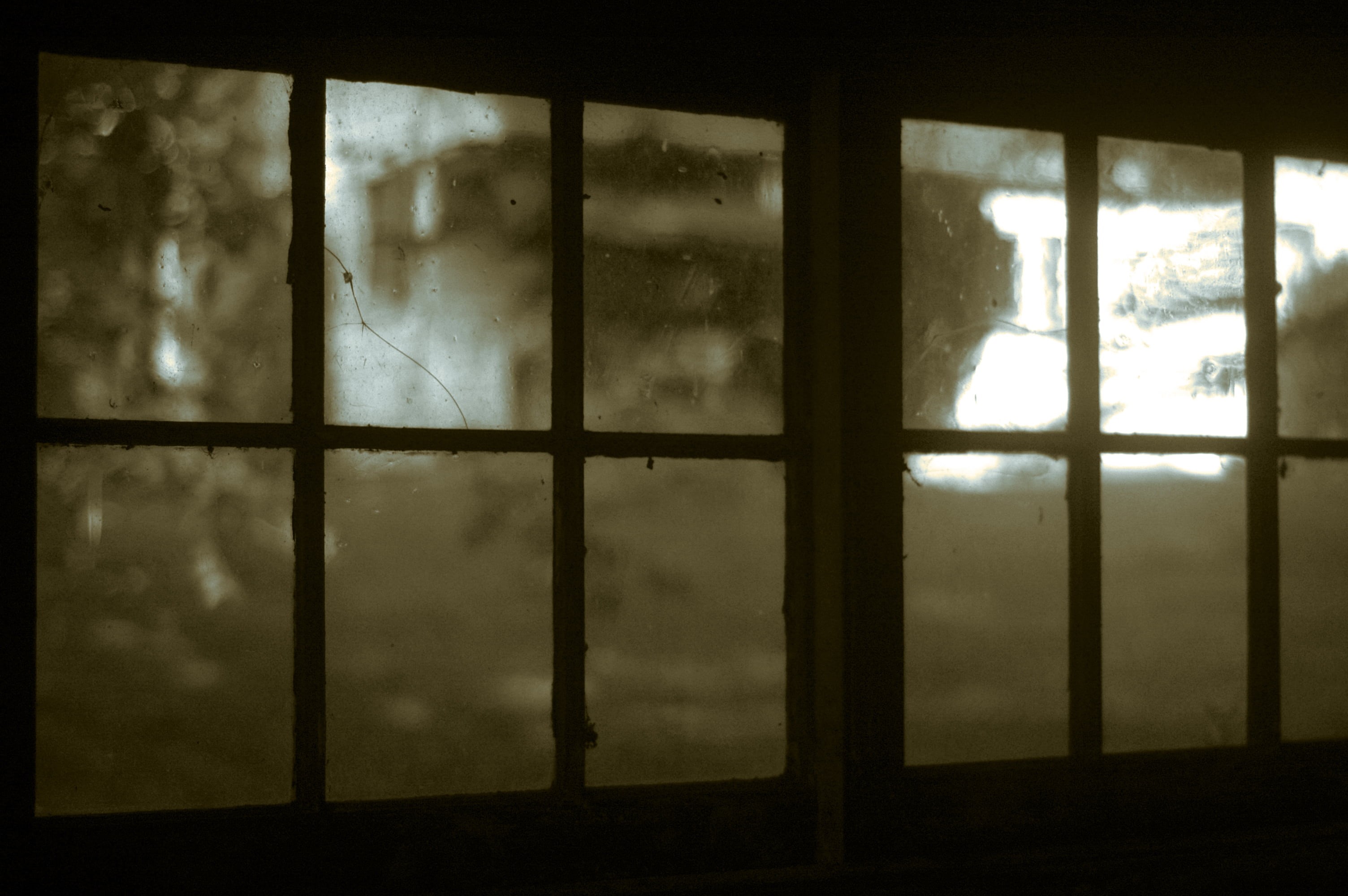shadow, transparent, door, window, building, prison cell, sepia, nature, windows, abandoned, window frame, punishment, old, dust, glass, grid, no people, HD Wallpaper