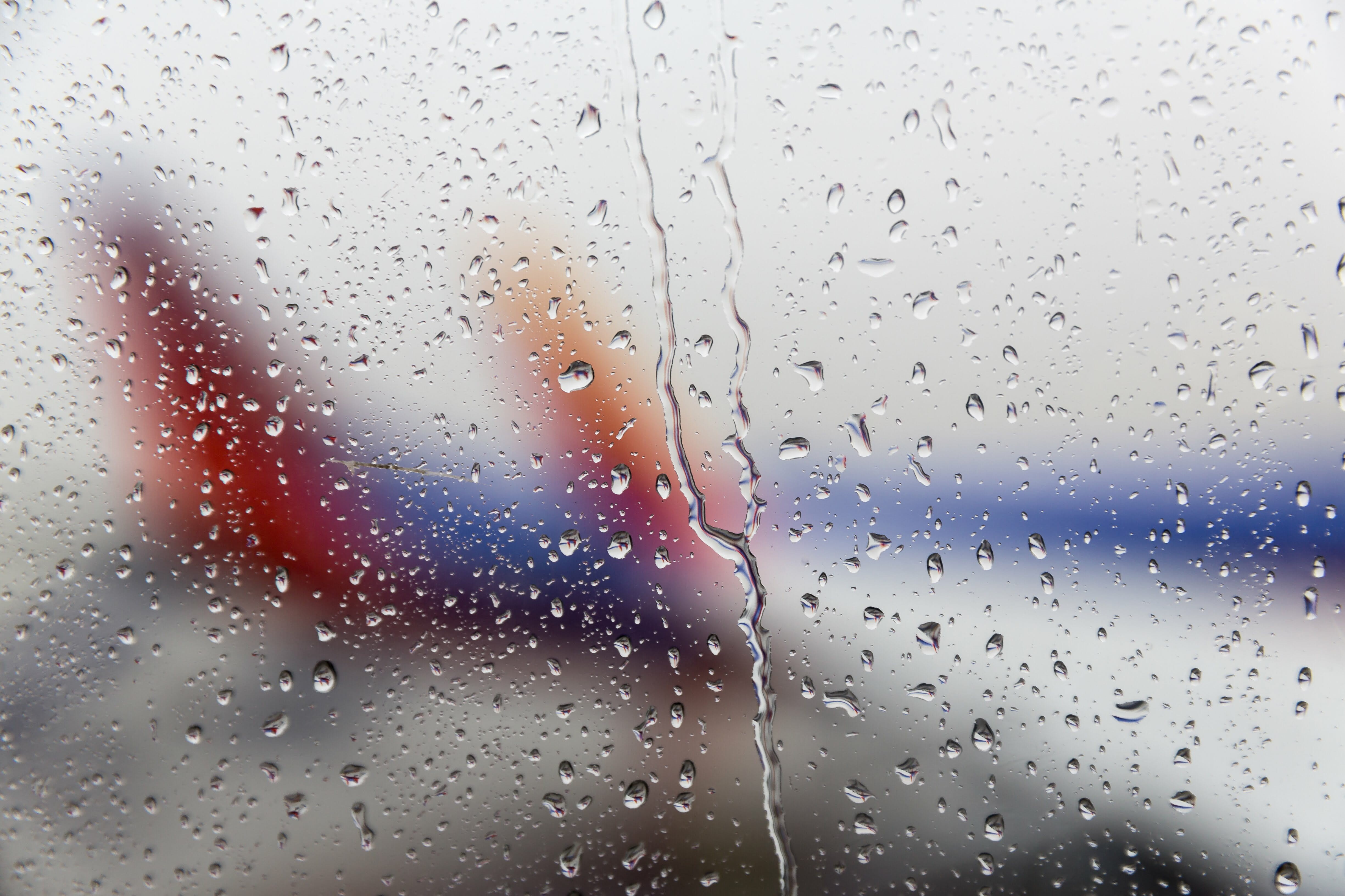 southwest, airport, through window, droplet, windowpane, glass - material, water, indoors, full frame, nature, rain drop, transparent, focus on foreground, HD Wallpaper