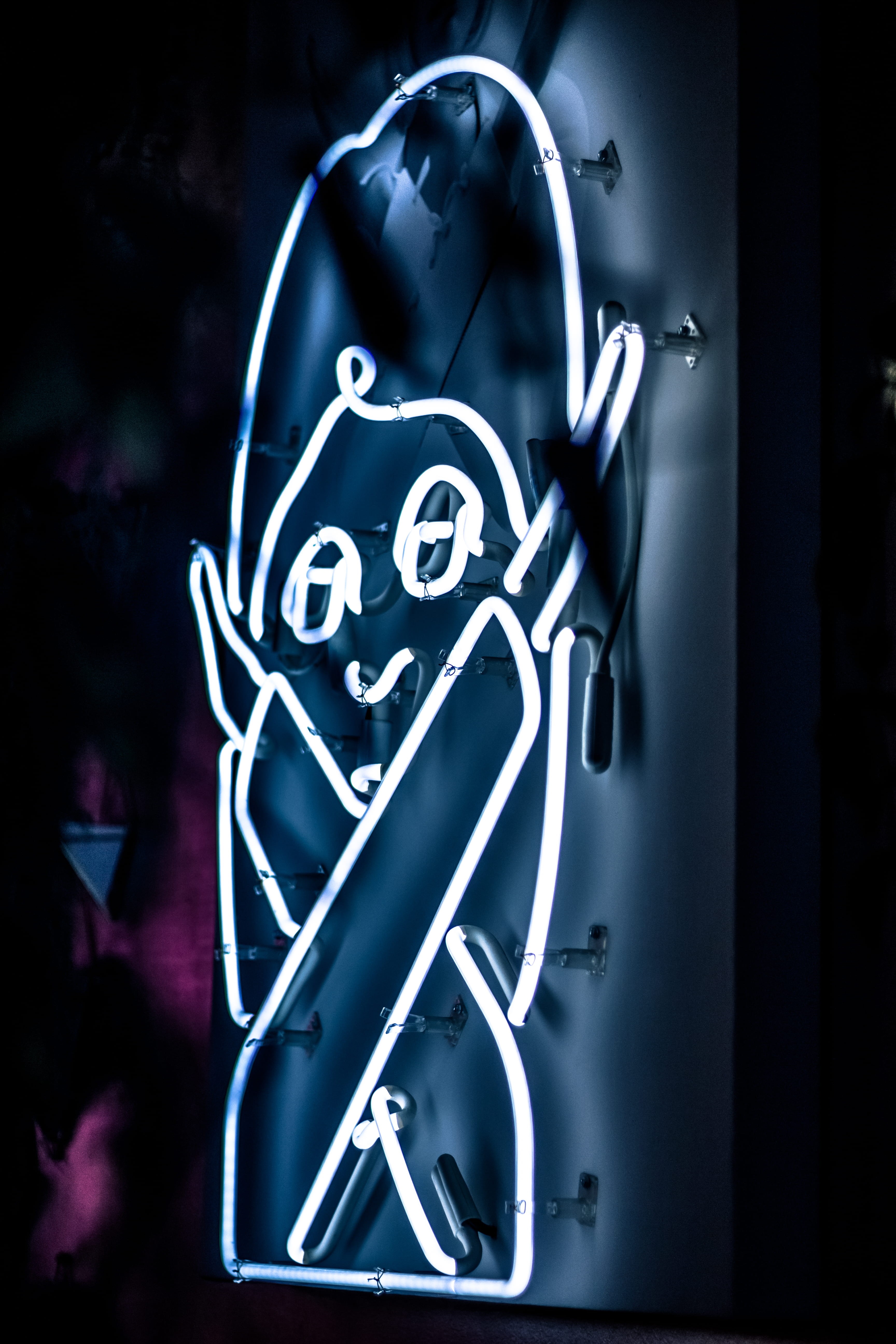 representation, lighting equipment, black background, woman, activity, female, girl, urban, background, neon, signage, 5K, white, text, 2018, hipster, Phone HD Wallpaper