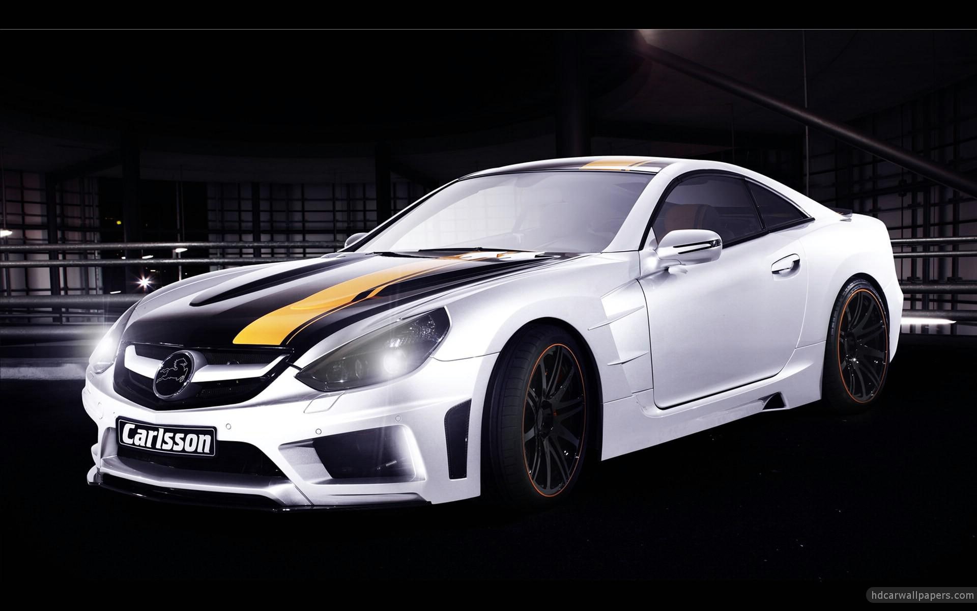 2010, white, cars, gt, 1080P, carisson, carlsson, super, car, c, other cars, HD Wallpaper