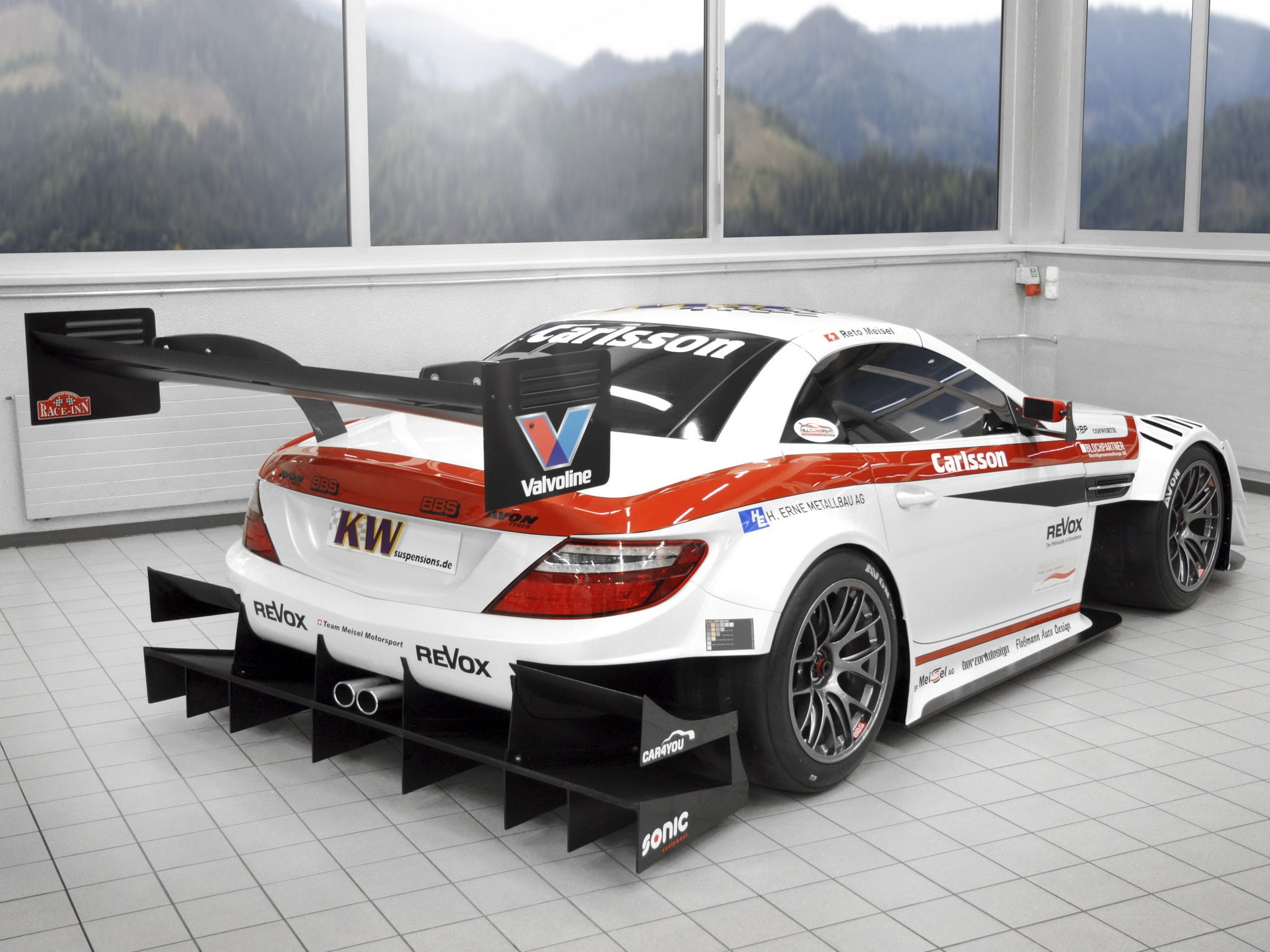 1080P, r172, benz, race, 2013, racing, carlsson, mercedes, slk, 340, HD Wallpaper