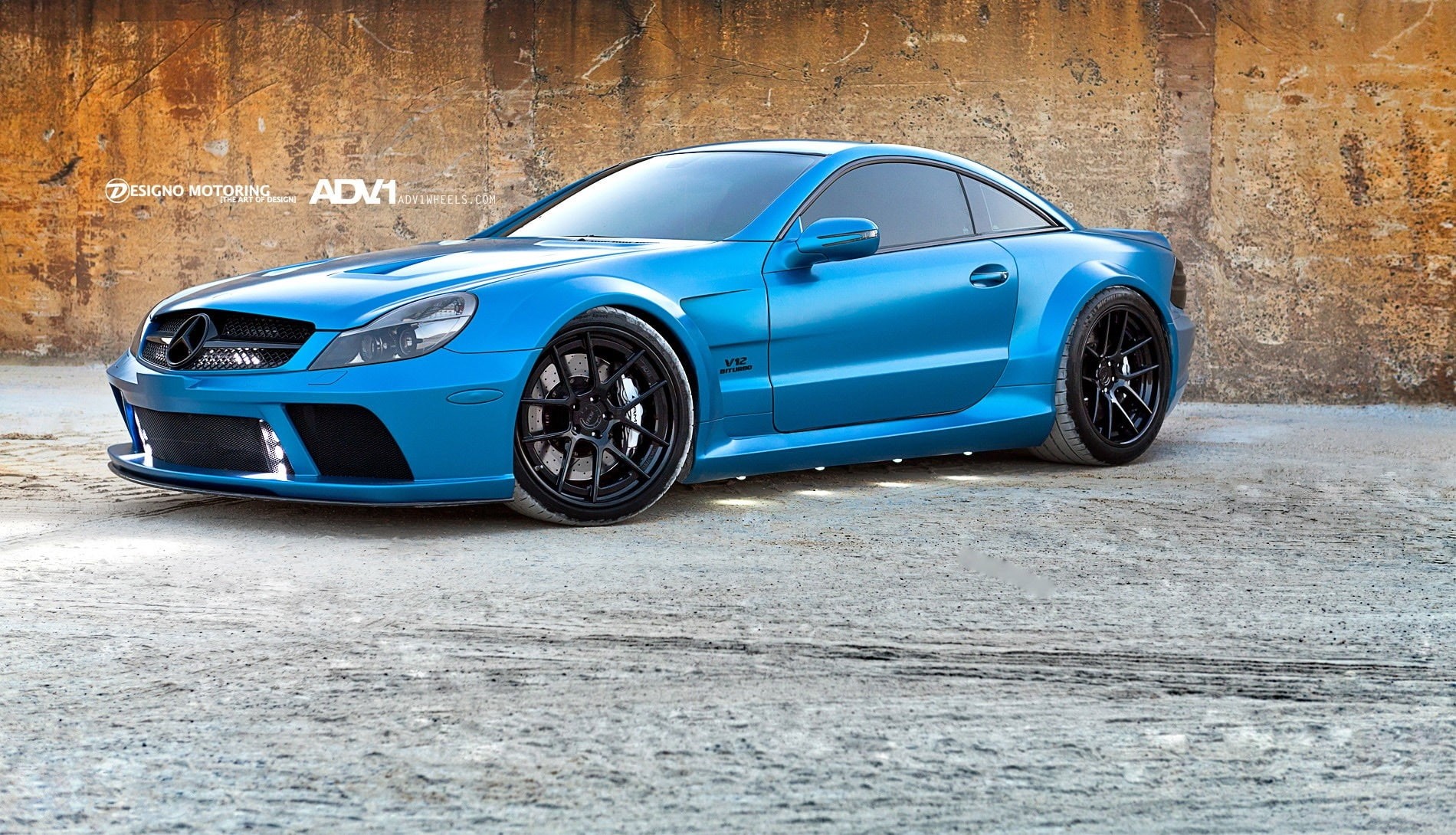 art, wheels, benz, cars, adv, mercedes, hd, black, series, amg, super, 720P, sl, HD Wallpaper