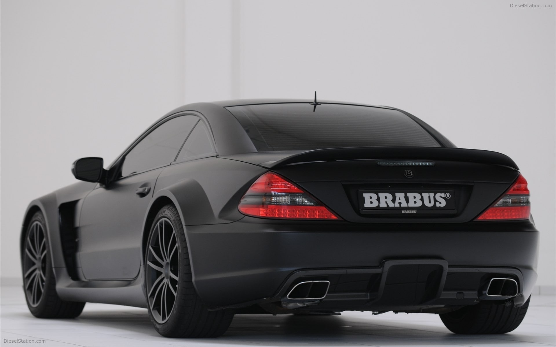 series, vehicles, art, hd, sl, Black, cars, amg, mercedes, brabus, benz, 1080P, widescreen, HD Wallpaper