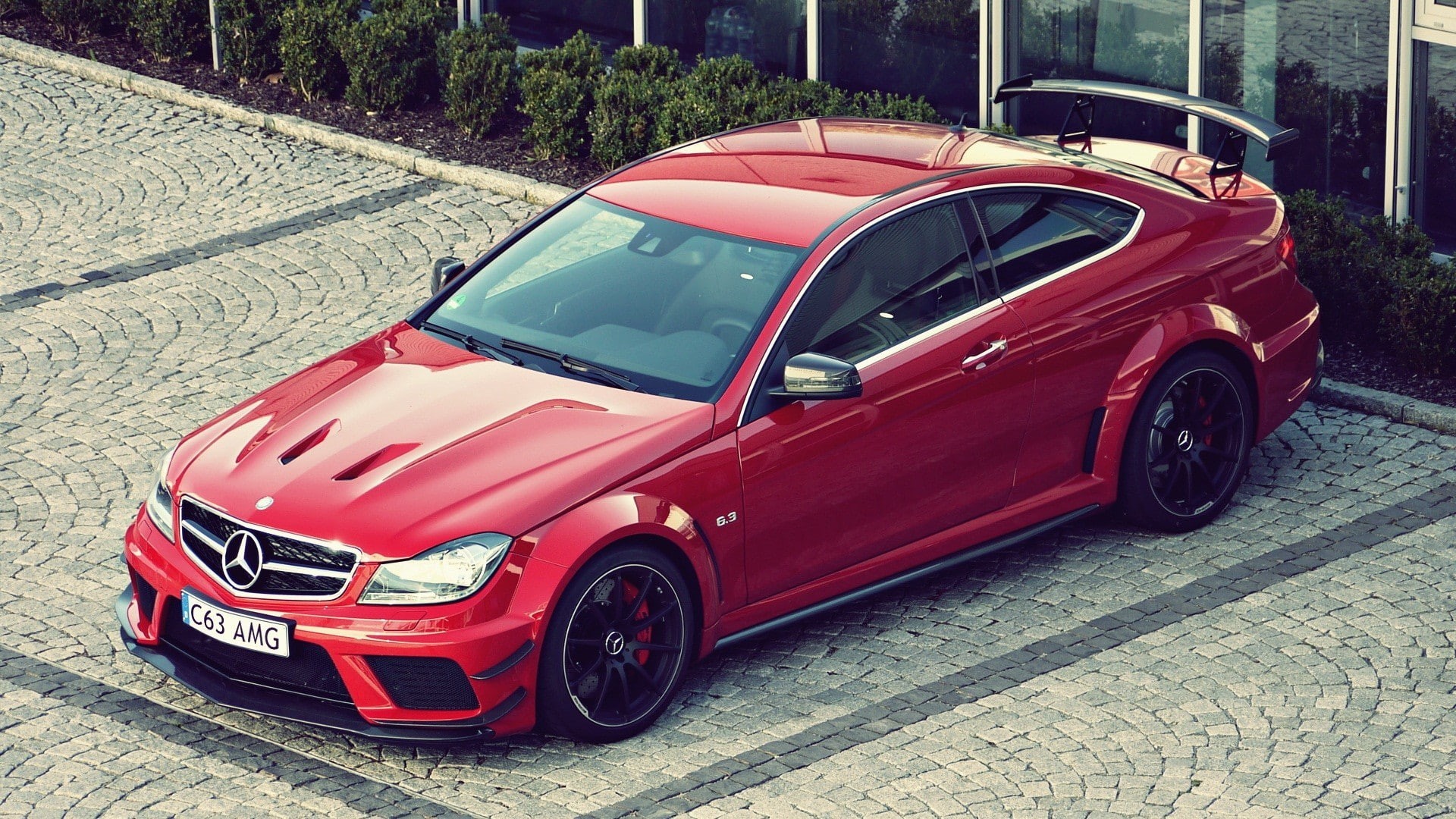 toy, land vehicle, sports car, stationary, vintage, day, car, motor vehicle, luxury, red, Mercedes-Benz, 1080P, travel, retro styled, mode of transportation, HD Wallpaper