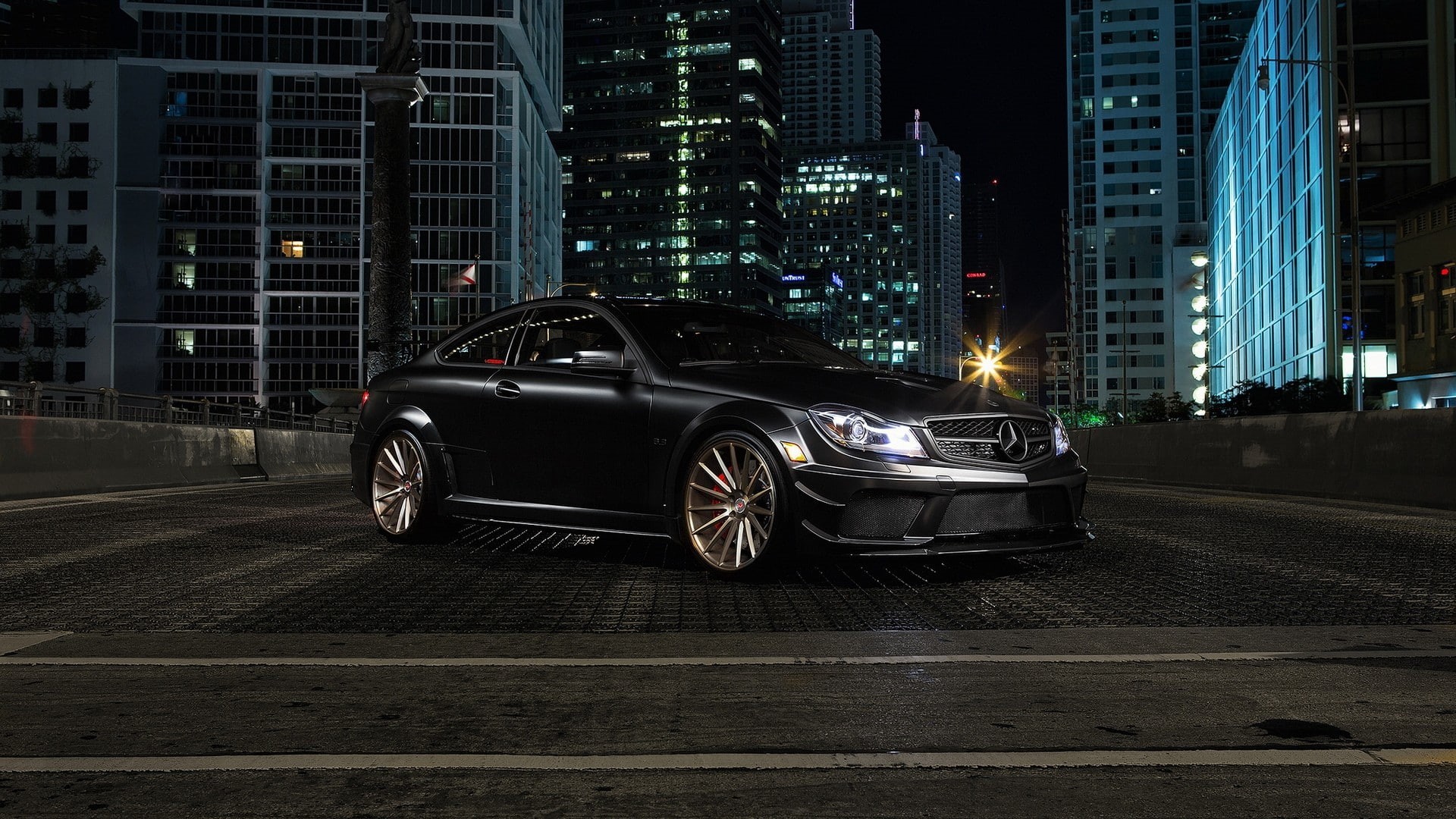 car, 1080P, Mercedes-Benz, C63 AMG, HD Wallpaper