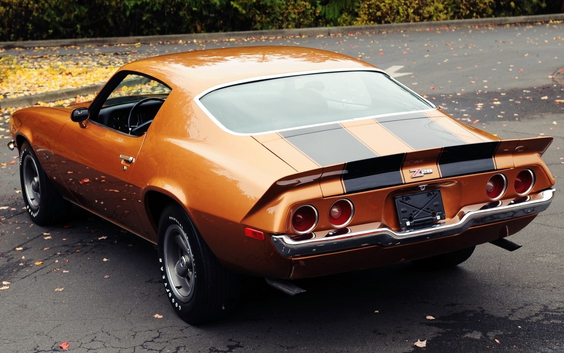 car, 1080P, hd, cars, chevrolet, orange, camaro, z28, muscle, classic, z, HD Wallpaper