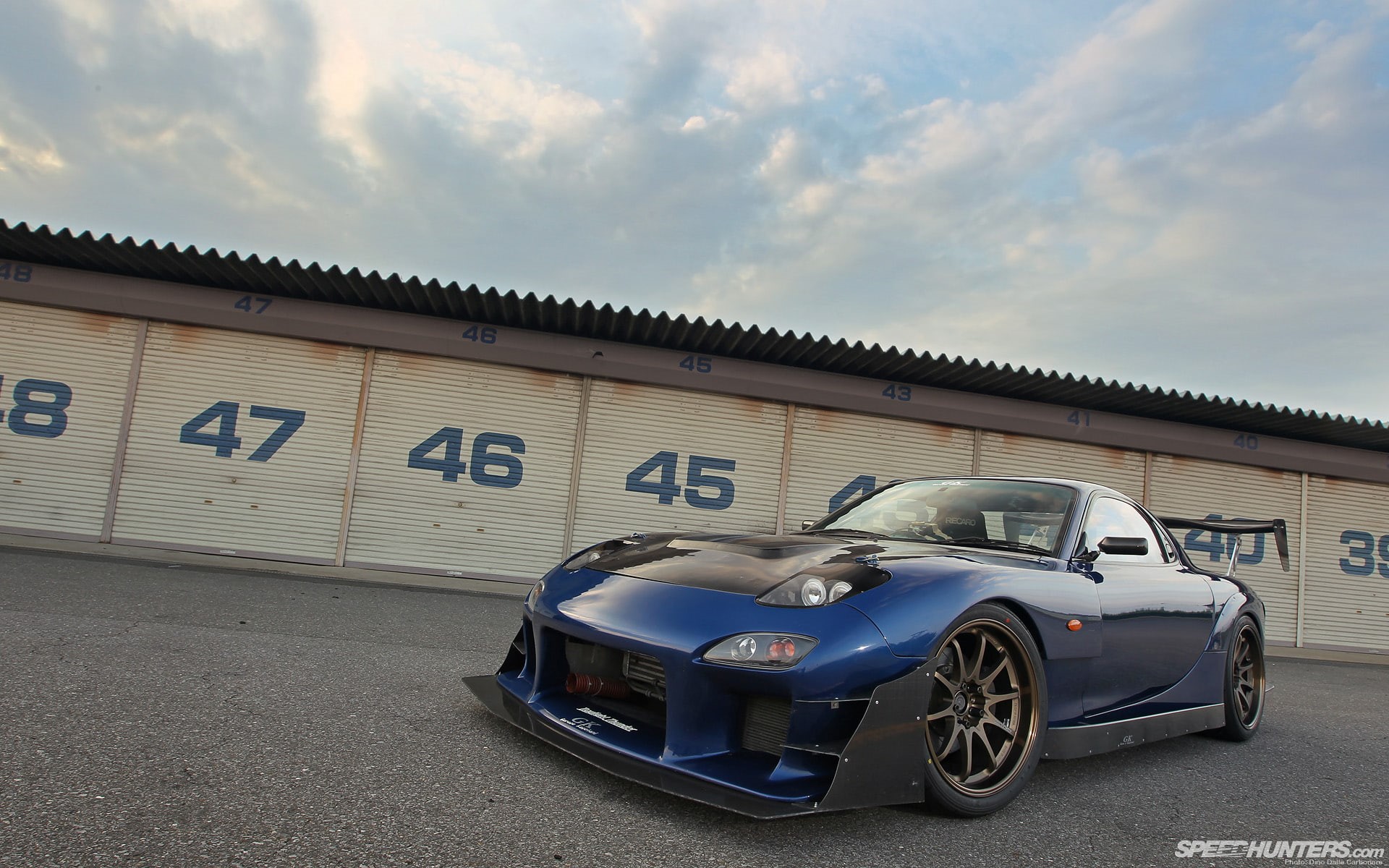 coupe, hd, cars, blue, mazda, rx, 7, 1080P, HD Wallpaper