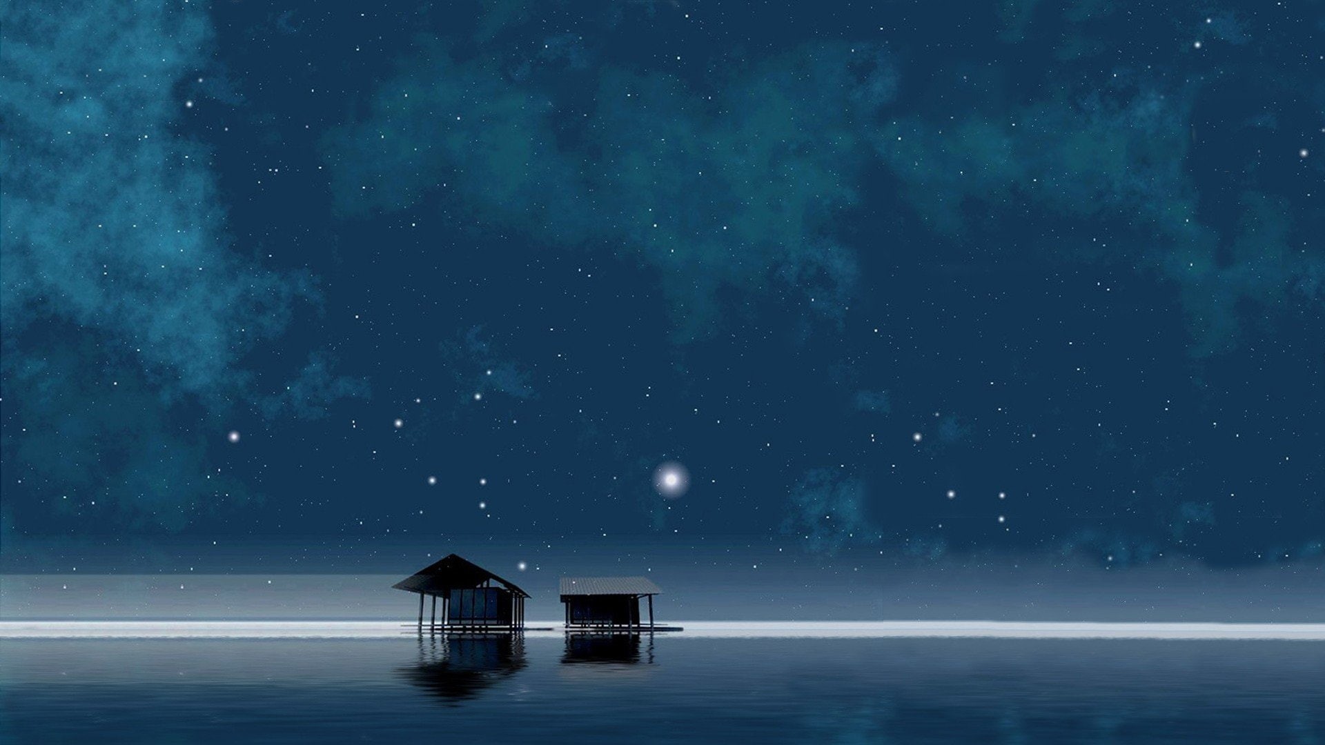 hd, 1920x1080 px, Calm, chevrolet, x, cars, stars, night, px, 1080P, art, HD Wallpaper