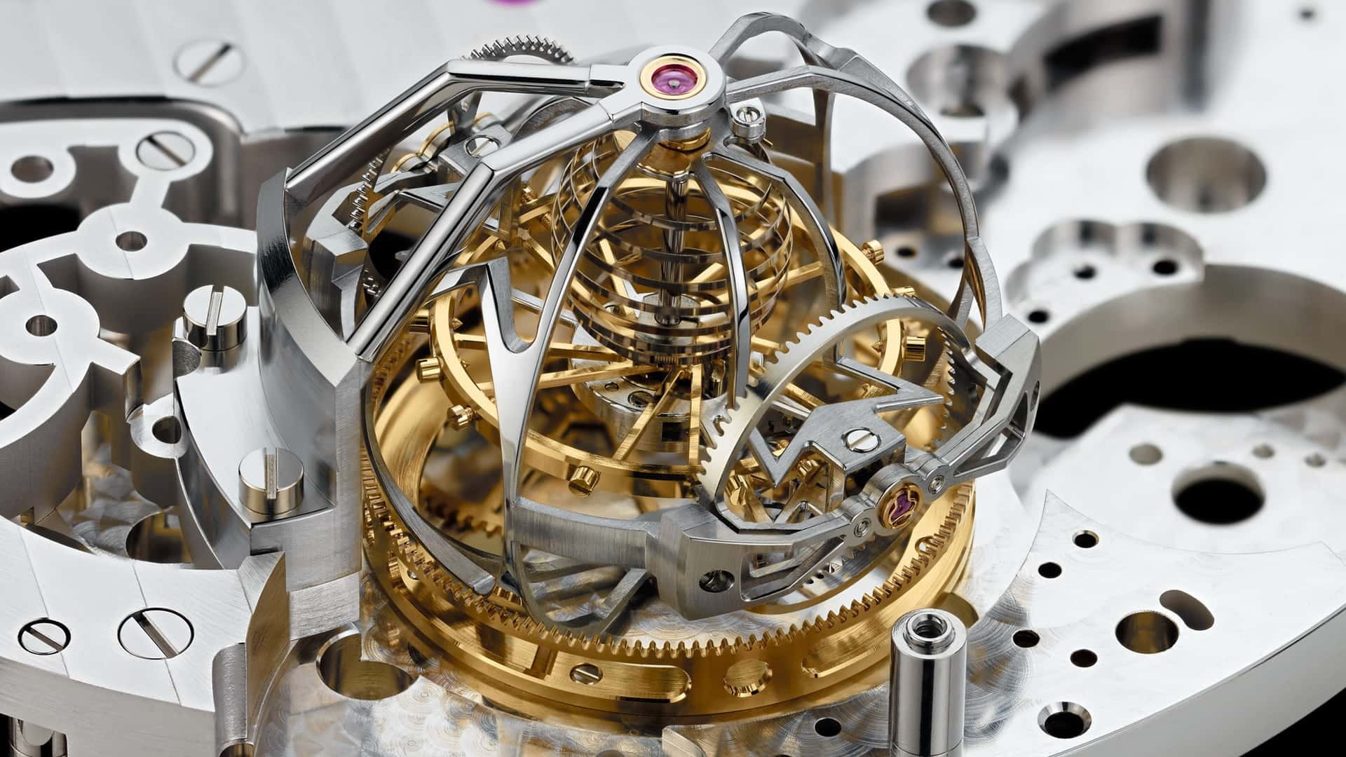gold colored, vacheron, complexity, equipment, large group of objects, transportation, tourbillon, machine part, indoors, technology, no people, vehicle part, HD Wallpaper