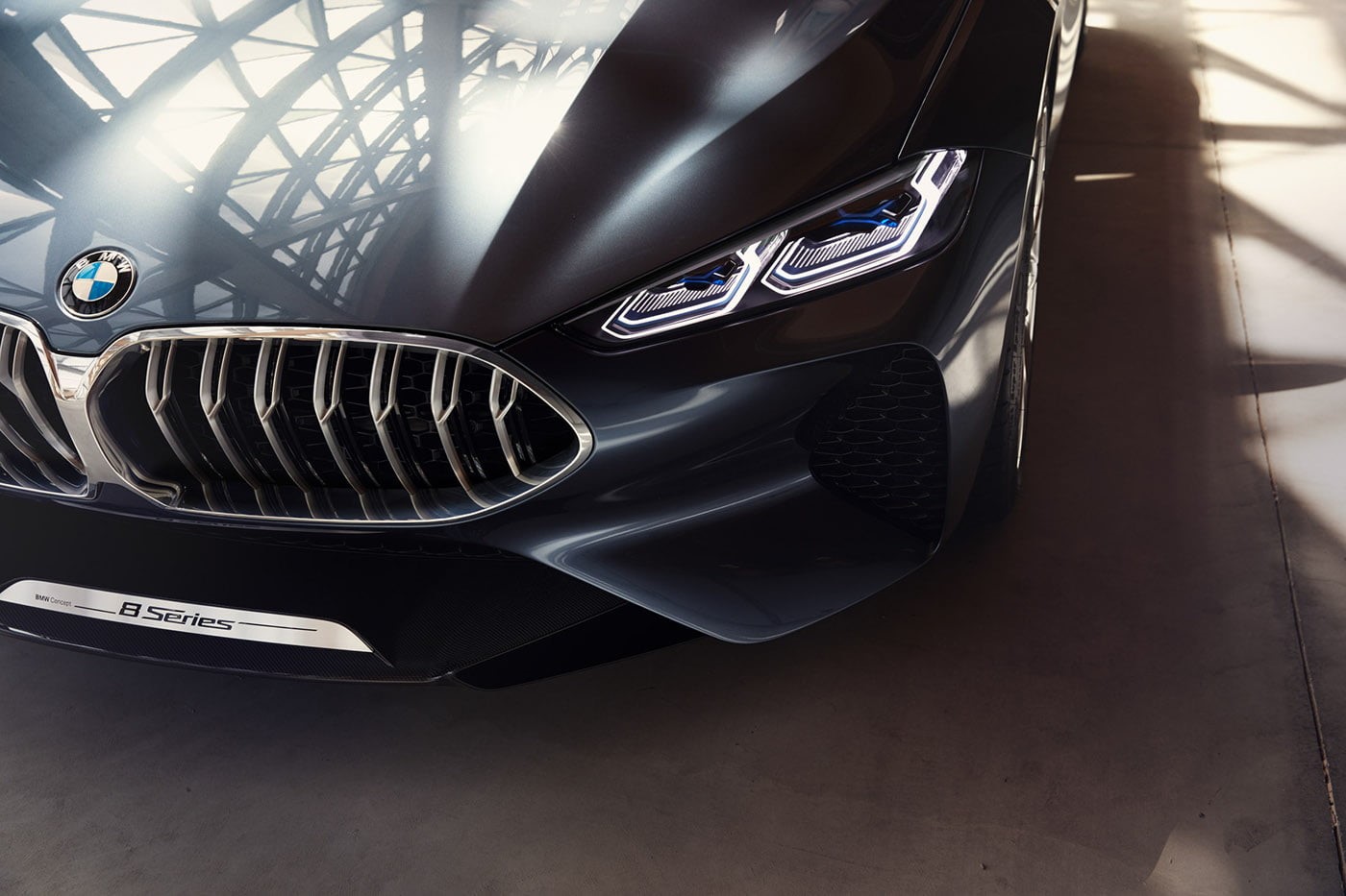 steel, chrome, wheel, luxury, headlight, shiny, metal, BMW 8 series, reflection, mode of transportation, wealth, land vehicle, tire, car, modern, silver colored, HD Wallpaper