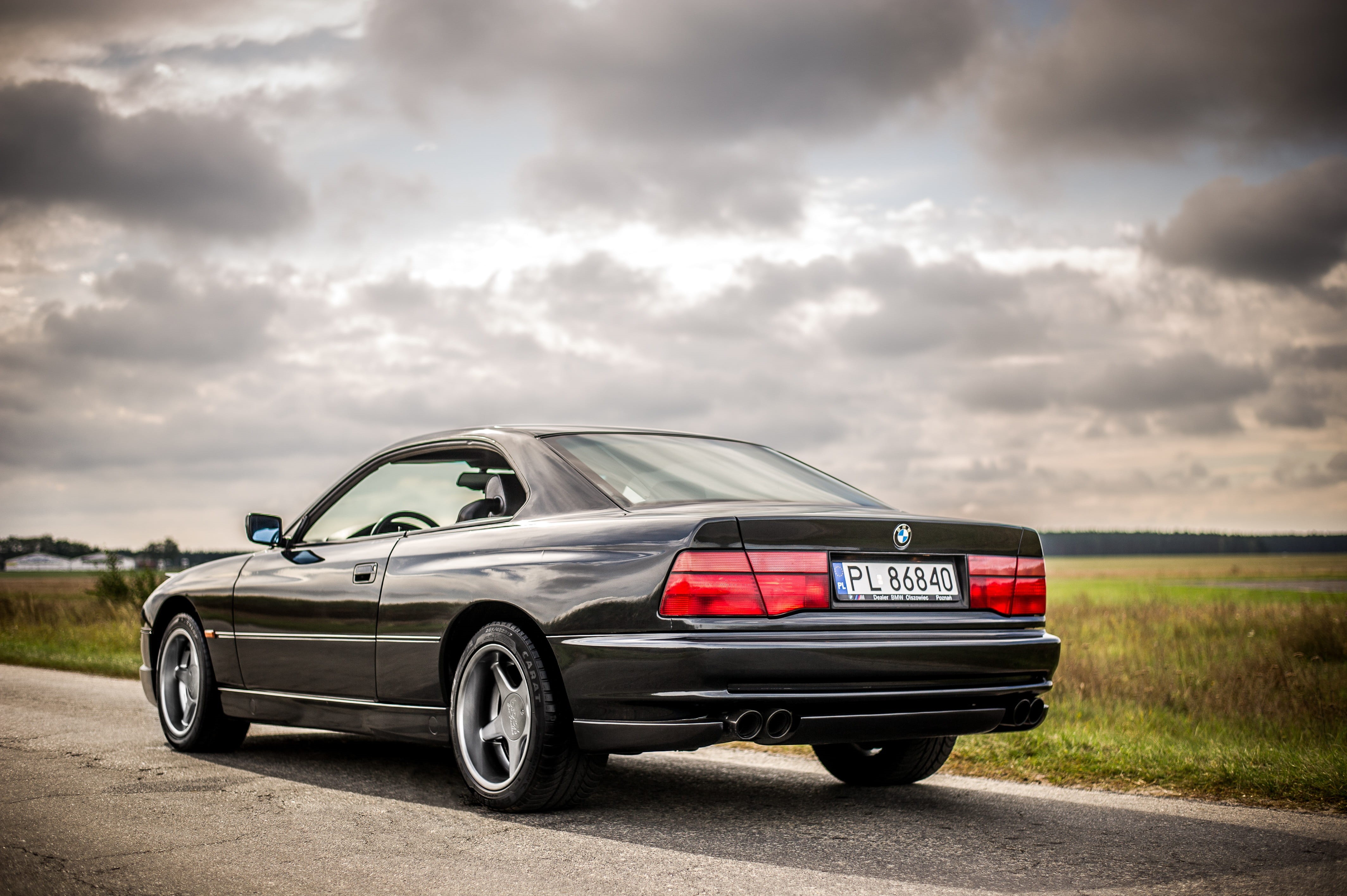 day, mode of transportation, overcast, 1998, csi, you, road trip, motor vehicle, brock b1, gt, 1995, sky, classic, wheels, bmw, 840, 1999, 8 series, environment, HD Wallpaper