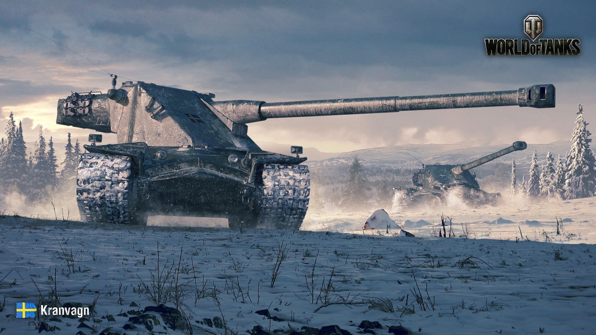 frozen, industry, architecture, cold temperature, nature, Sweden, history, land, machinery, sky, World of Tanks, environment, beauty in nature, mountain, HD Wallpaper