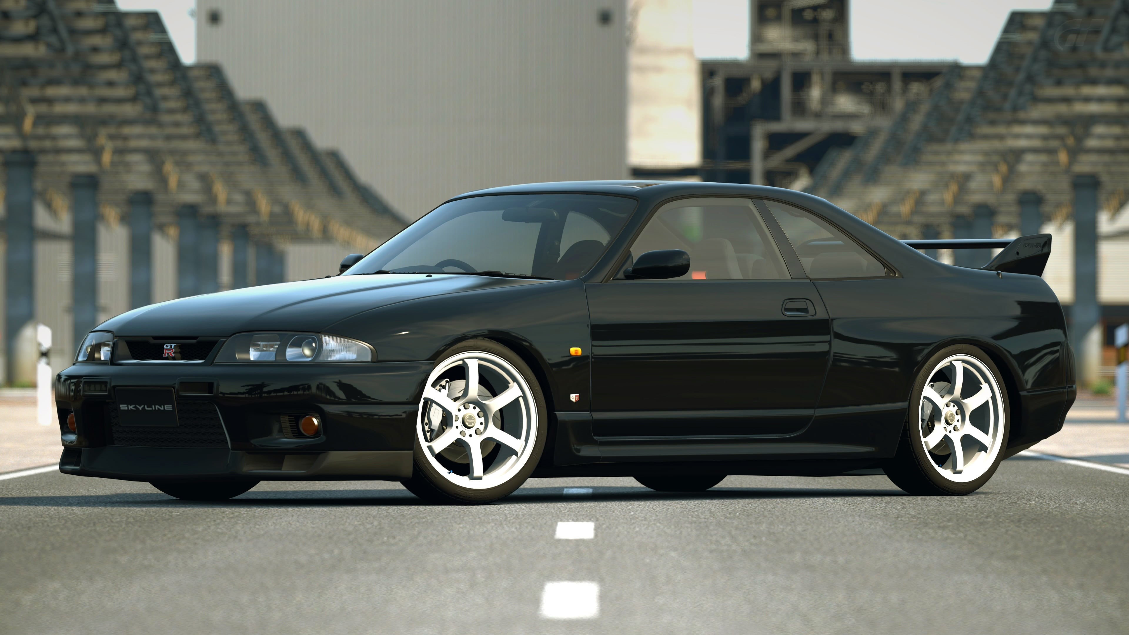 Nissan, r33, 4K, Skyline GTR, HD Wallpaper