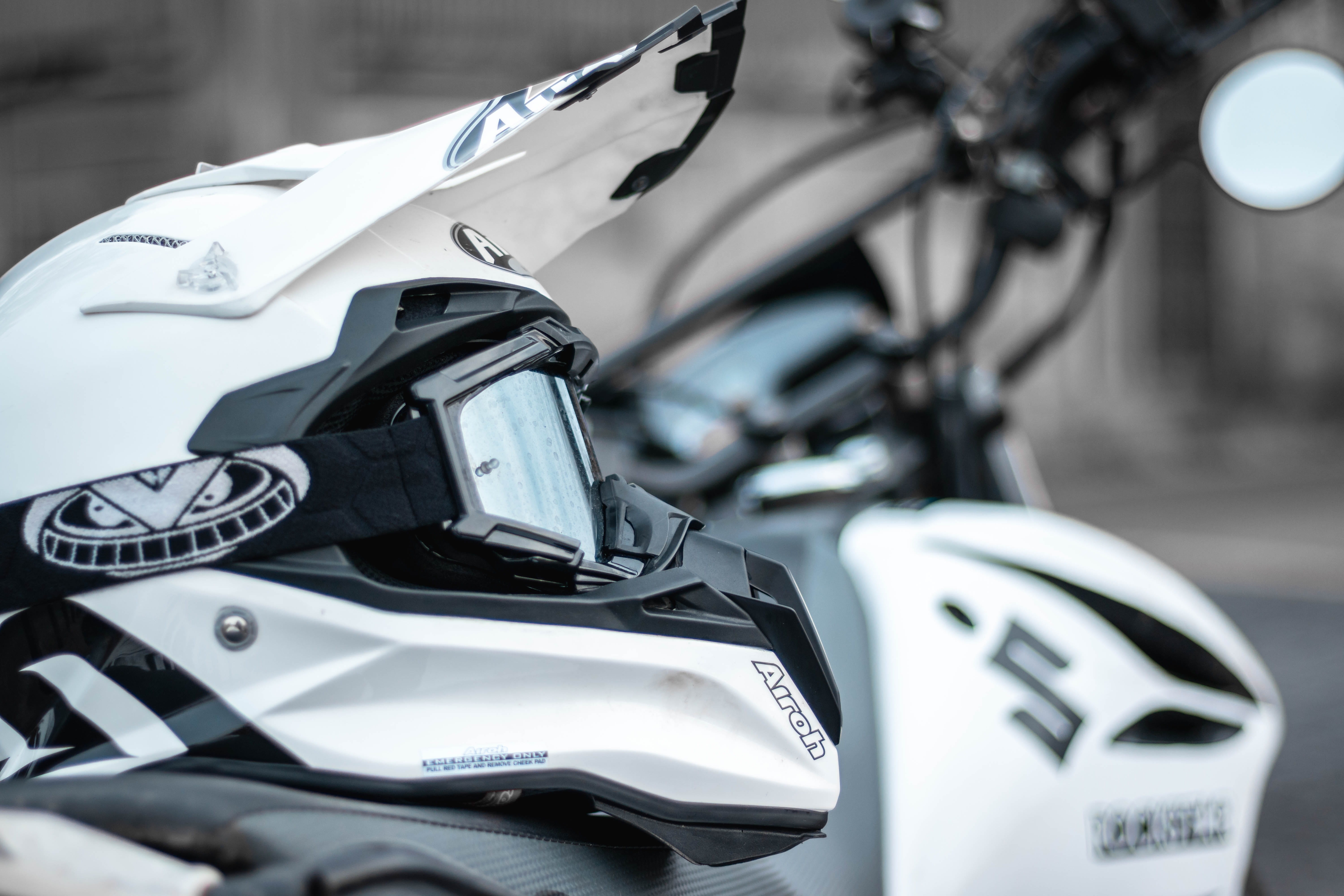 motorsport, competition, silver colored, clothing, sports helmet, dirtbike, motorcycle, boot, brake, mode of transportation, motorbike, land vehicle, transportation, HD Wallpaper