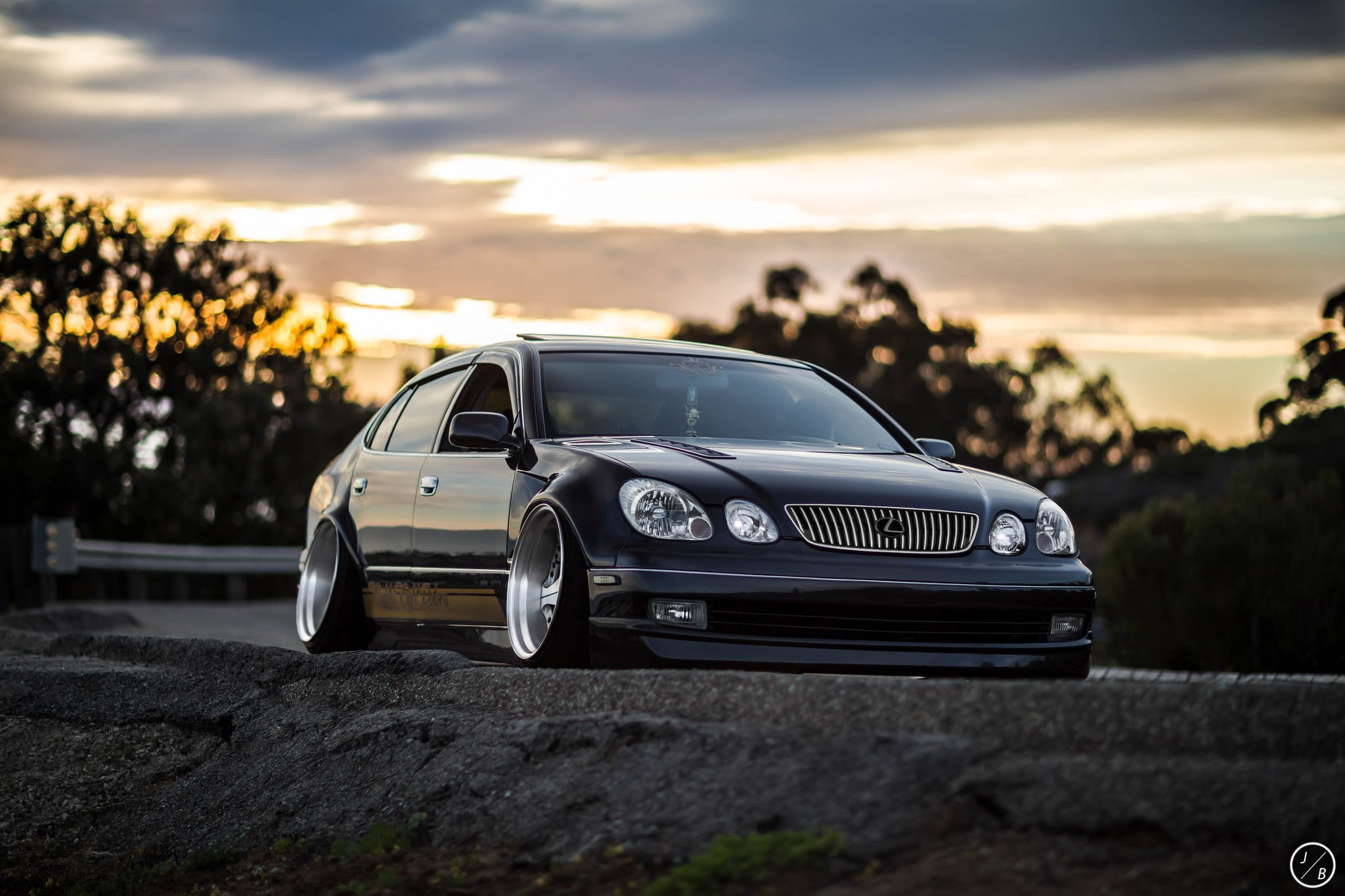 car, stance, tuning, Lexus GS, 1080P, HD Wallpaper