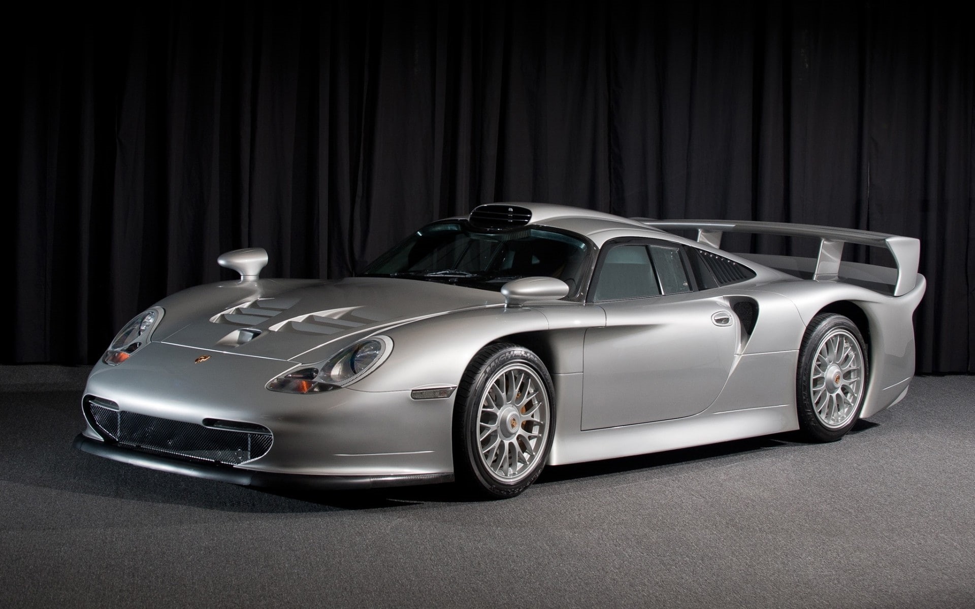 silver, sports, 911, car, hd, porsche, gt1, gt, 1080P, race, cars, HD Wallpaper