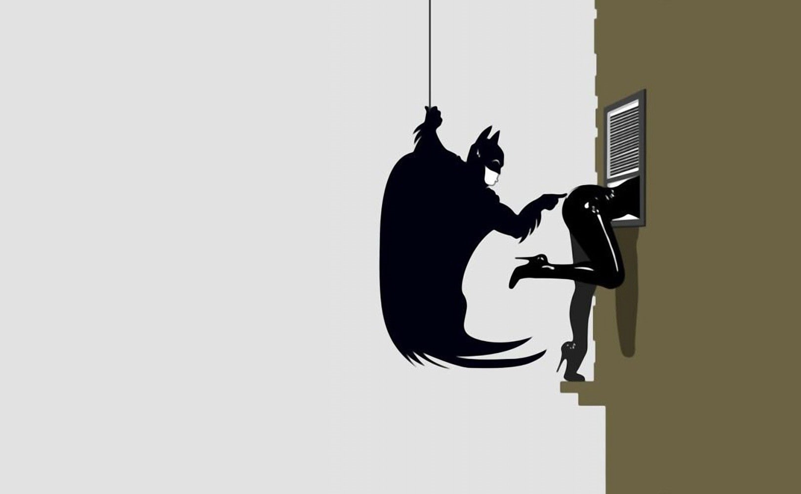 entertainment, x, hd, catwoman, funny, art, minimalistic, Batman, 720P, HD Wallpaper