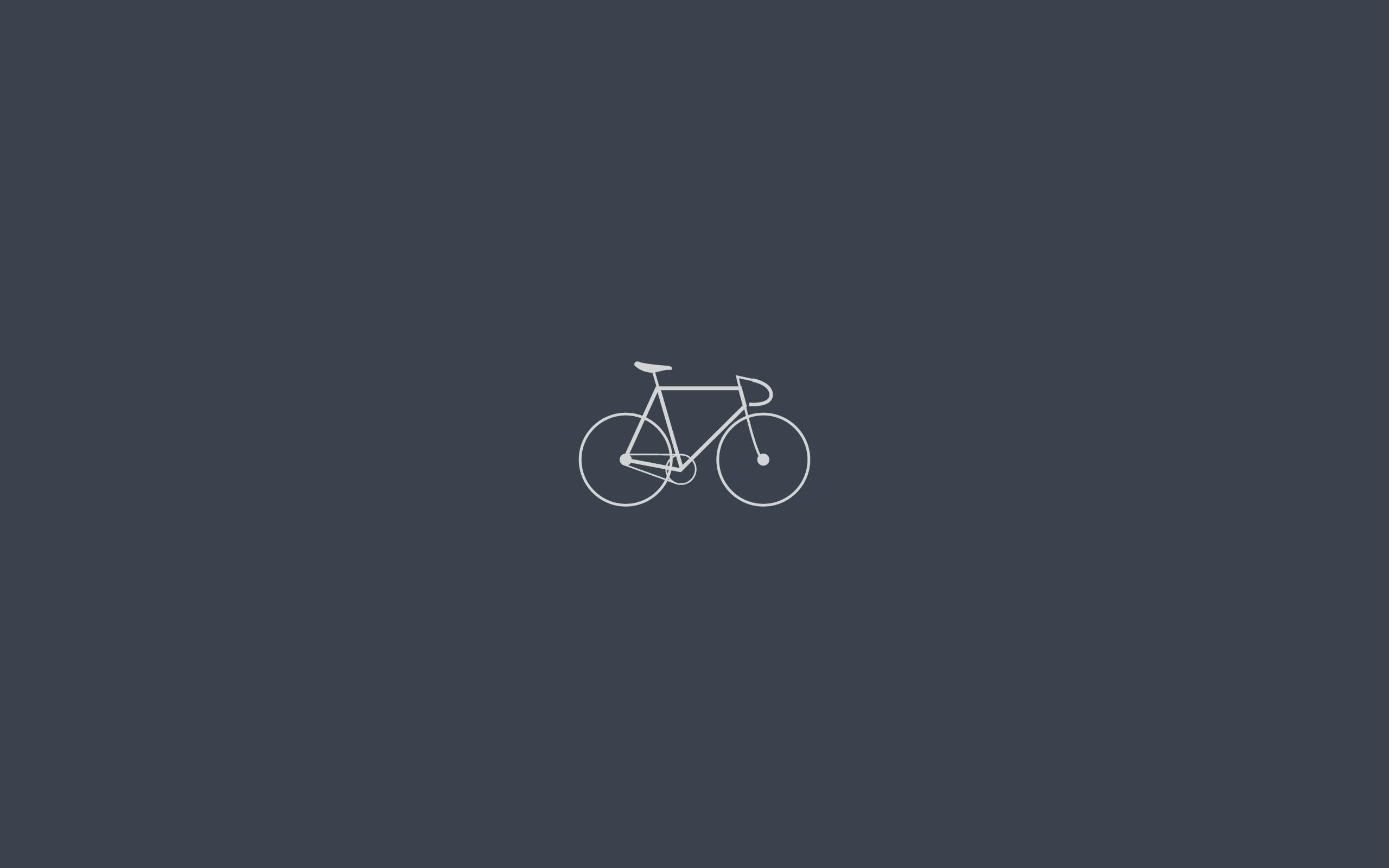 artwork, images, resolution, minimalistic, 2K, simple, bicycles, vector, high, HD Wallpaper