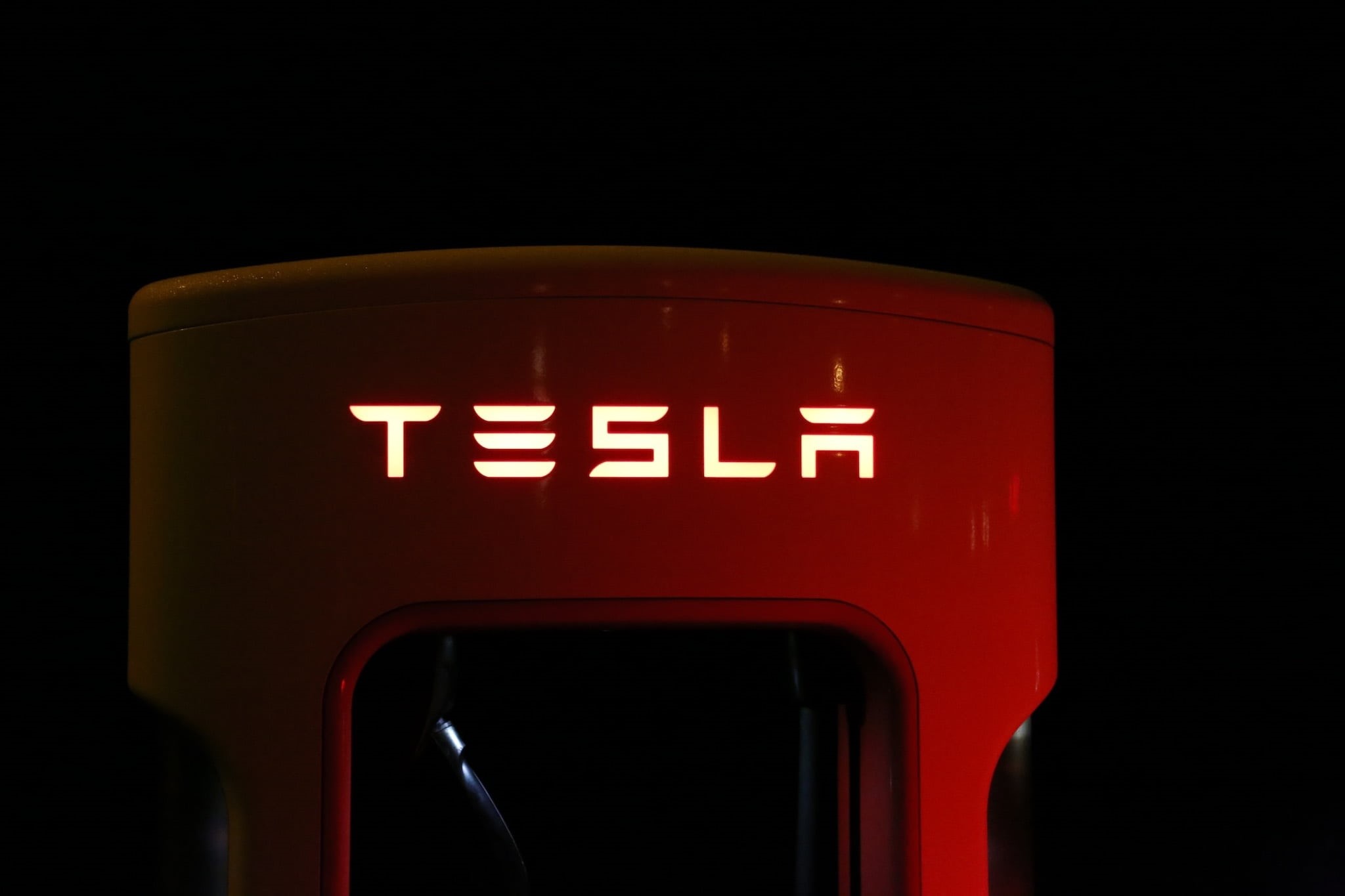 guidance, clean, charging, tesla, battery, 1080P, close, seat, capital letter, western script, vehicle, black background, car, photography, illuminated, HD Wallpaper