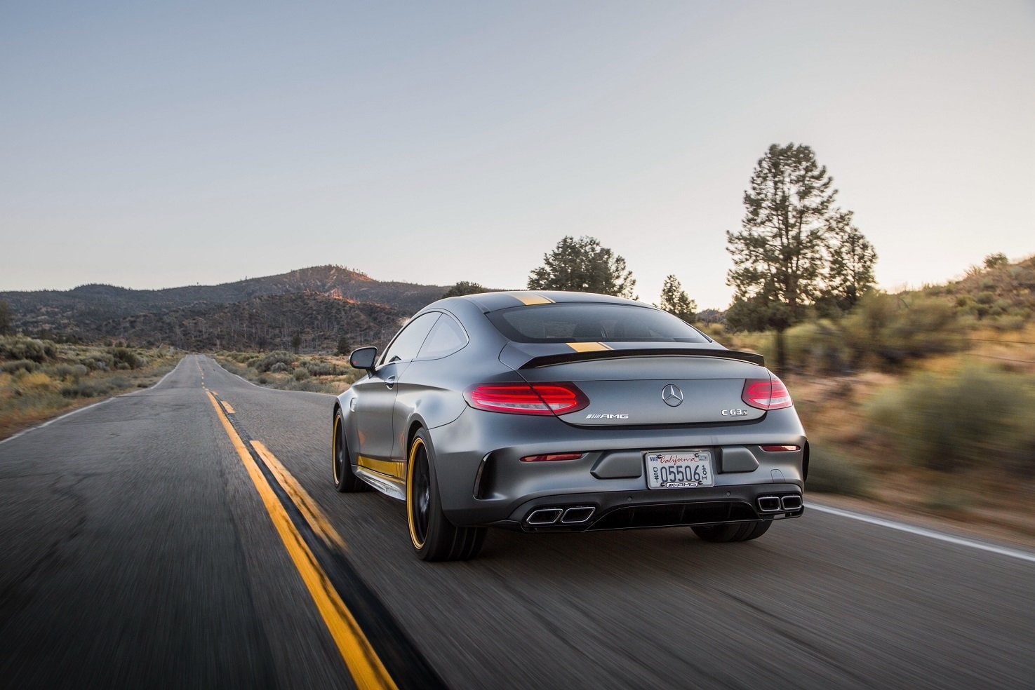 coupe, amg, c63-s, mercedes, edition-1, cars, 2016, black, (c205), 720P, us-version, HD Wallpaper