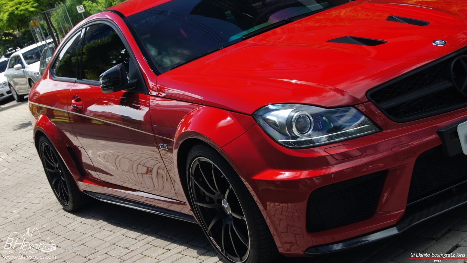 no people, 720P, car, silver colored, stationary, red, transportation, motor vehicle, wheel, retro styled, outdoors, reflection, day, street, AMG Line, HD Wallpaper