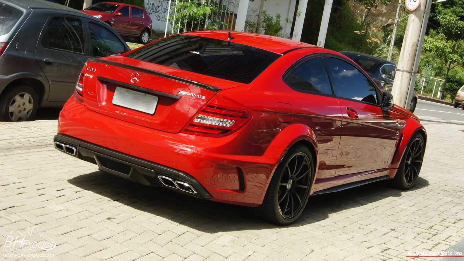 Mercedes-Benz C63 AMG, 720P, HD Wallpaper