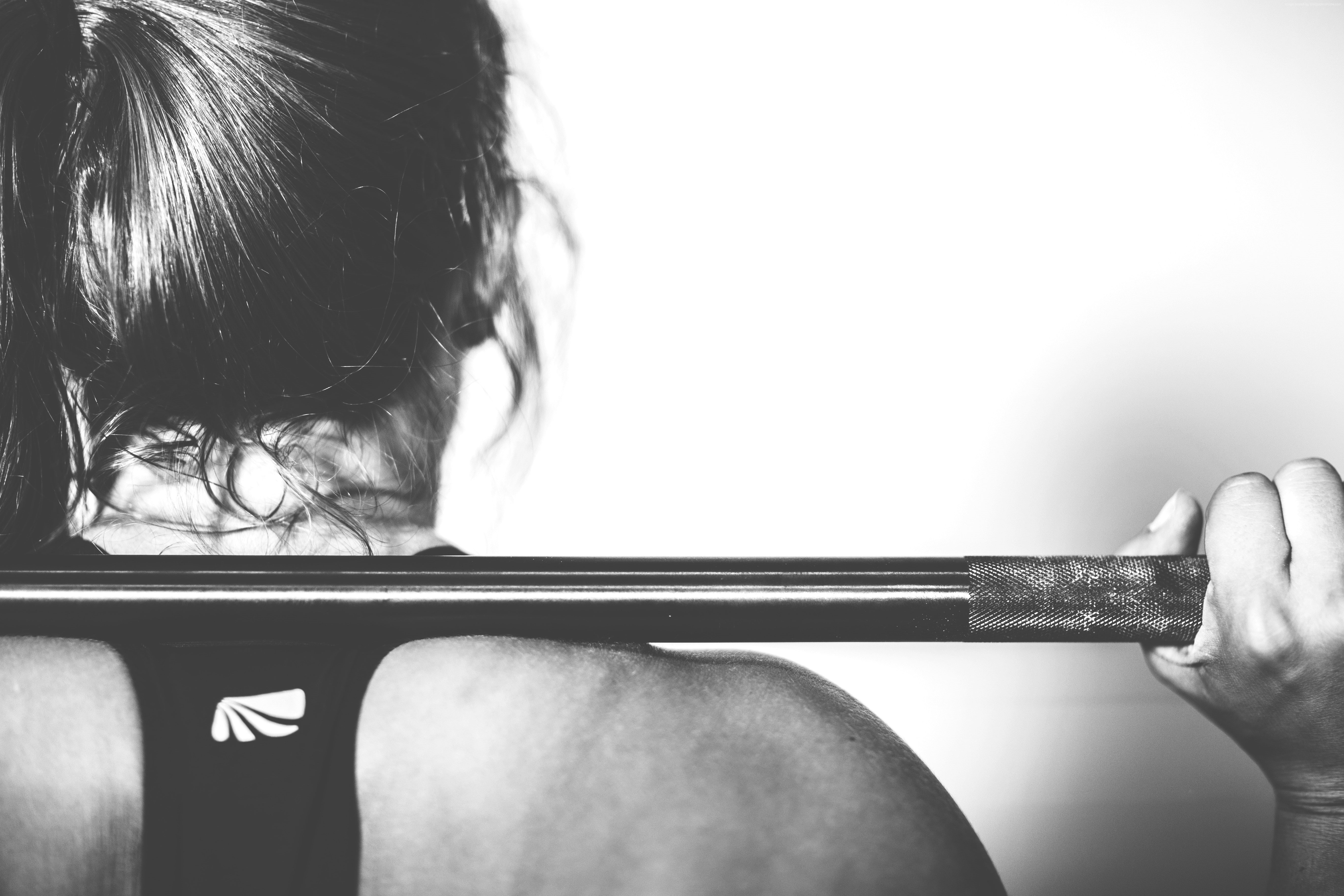 dumbbells, exercise, sportswear, Girl, motivation, fitness, gym, workout, 5K, HD Wallpaper