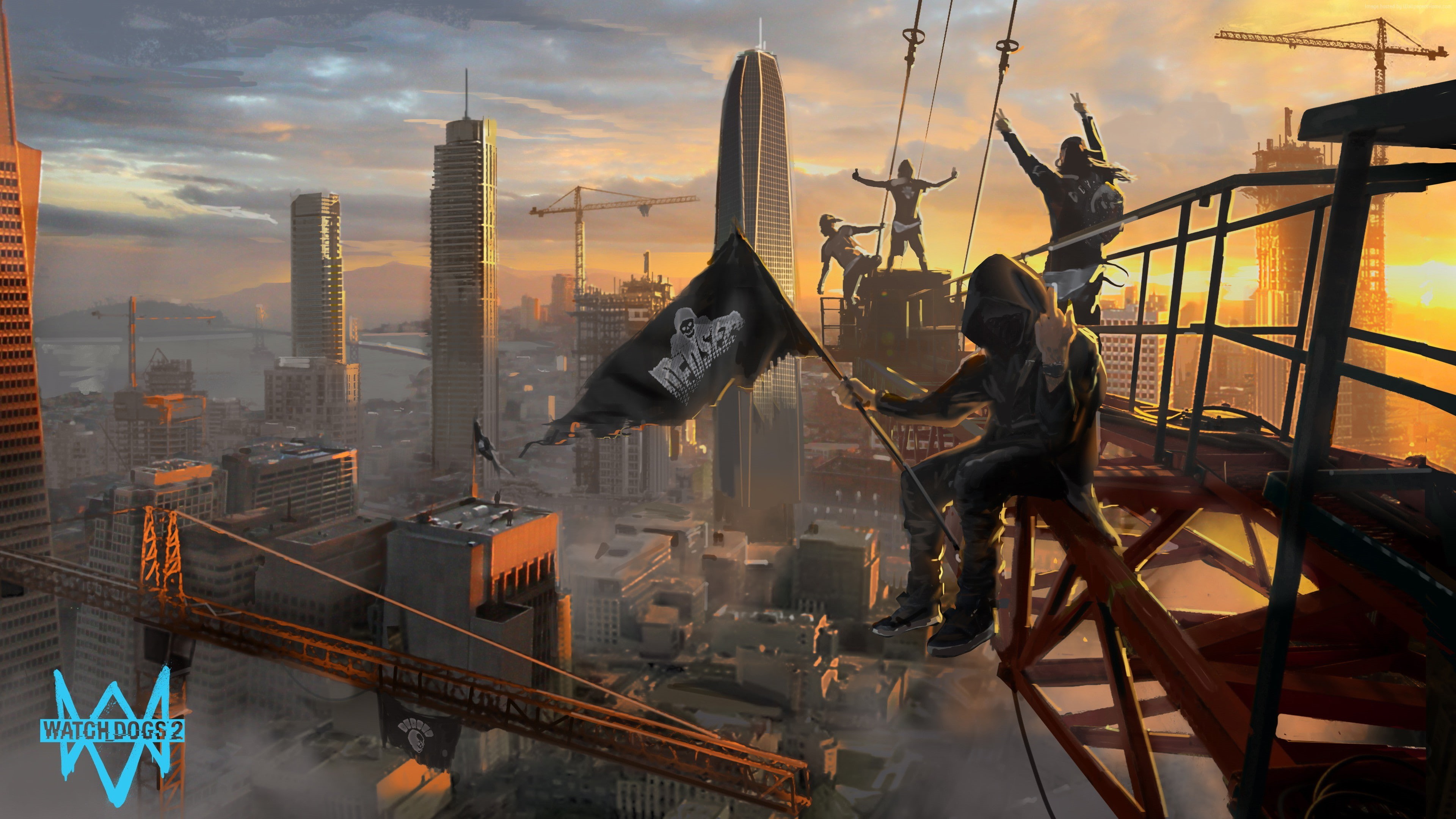 PlayStation 4, Xbox 360, Watch Dogs 2, PC, Xbox One, PlayStation 3, 4K, HD Wallpaper