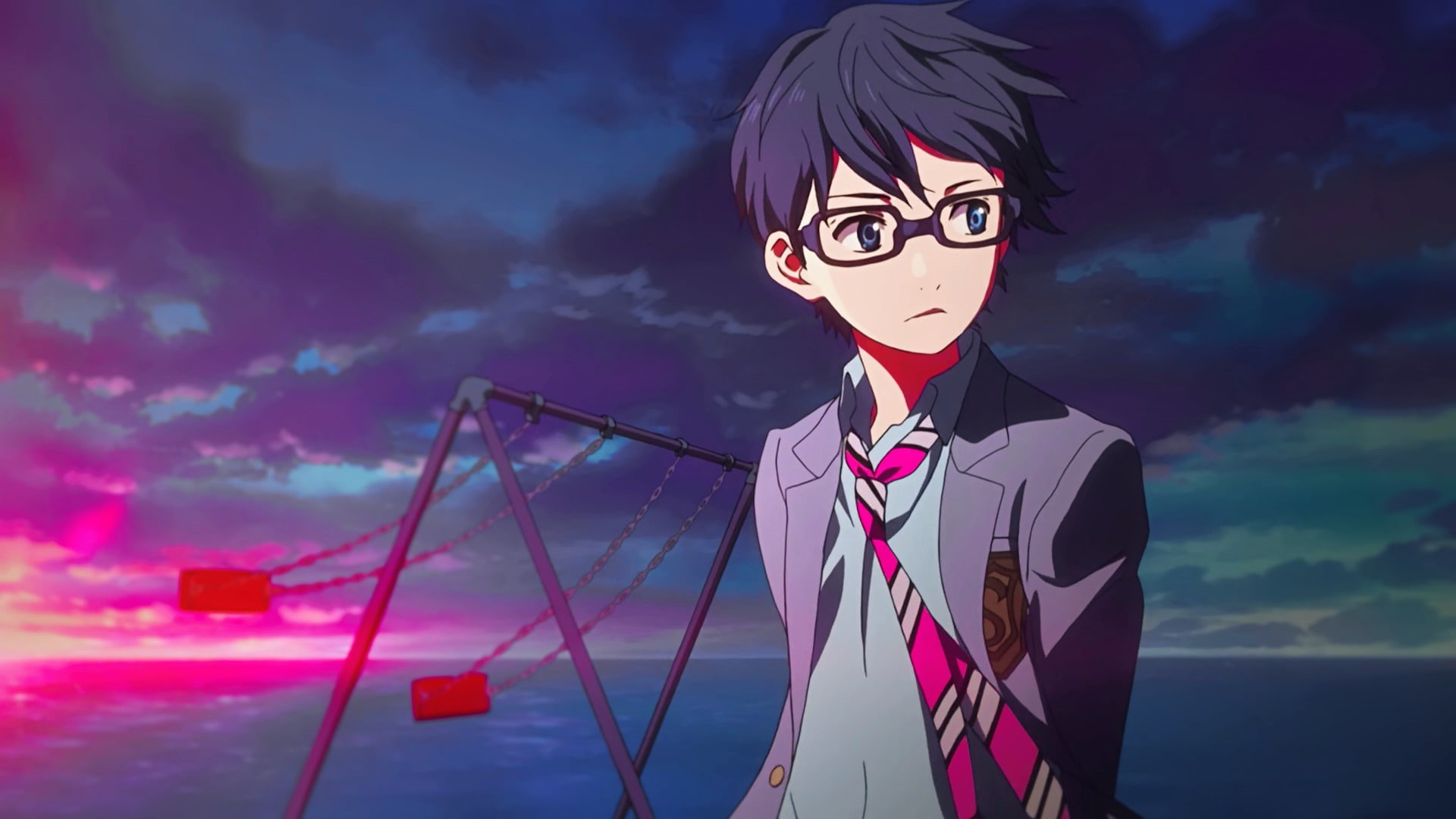 Your Lie in April, Kousei Arima, Anime, 1080P, HD Wallpaper