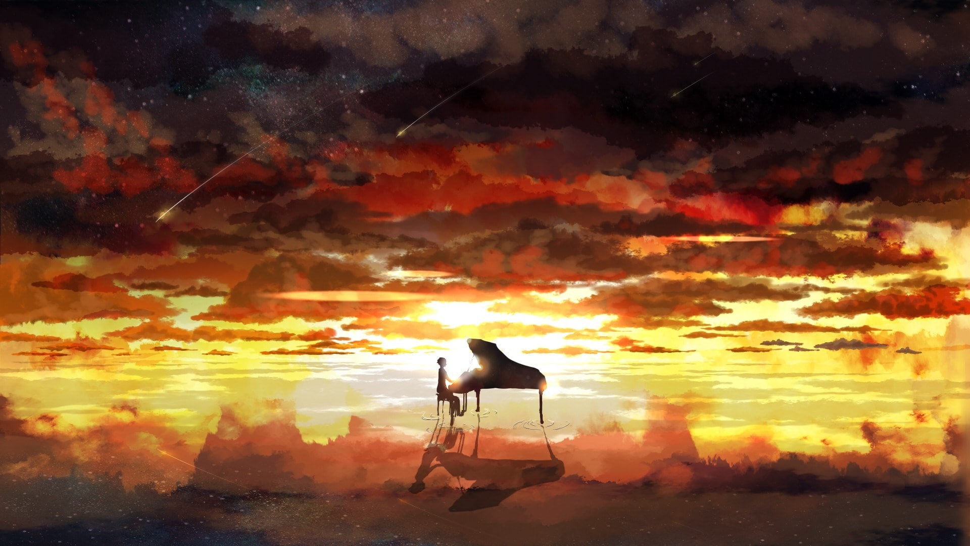your lie in april, 1080P, HD Wallpaper
