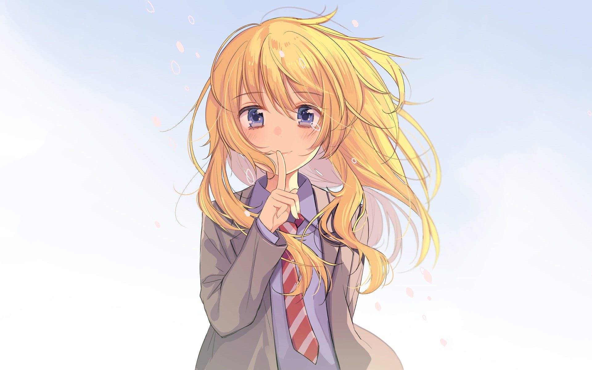Anime, Kaori Miyazono, Your Lie in April, 1080P, HD Wallpaper