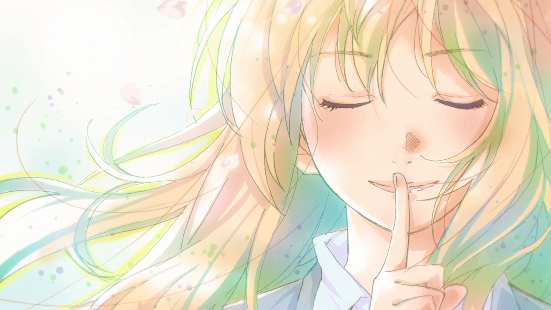Kaori Miyazono, 1080P, Anime, Your Lie in April, HD Wallpaper