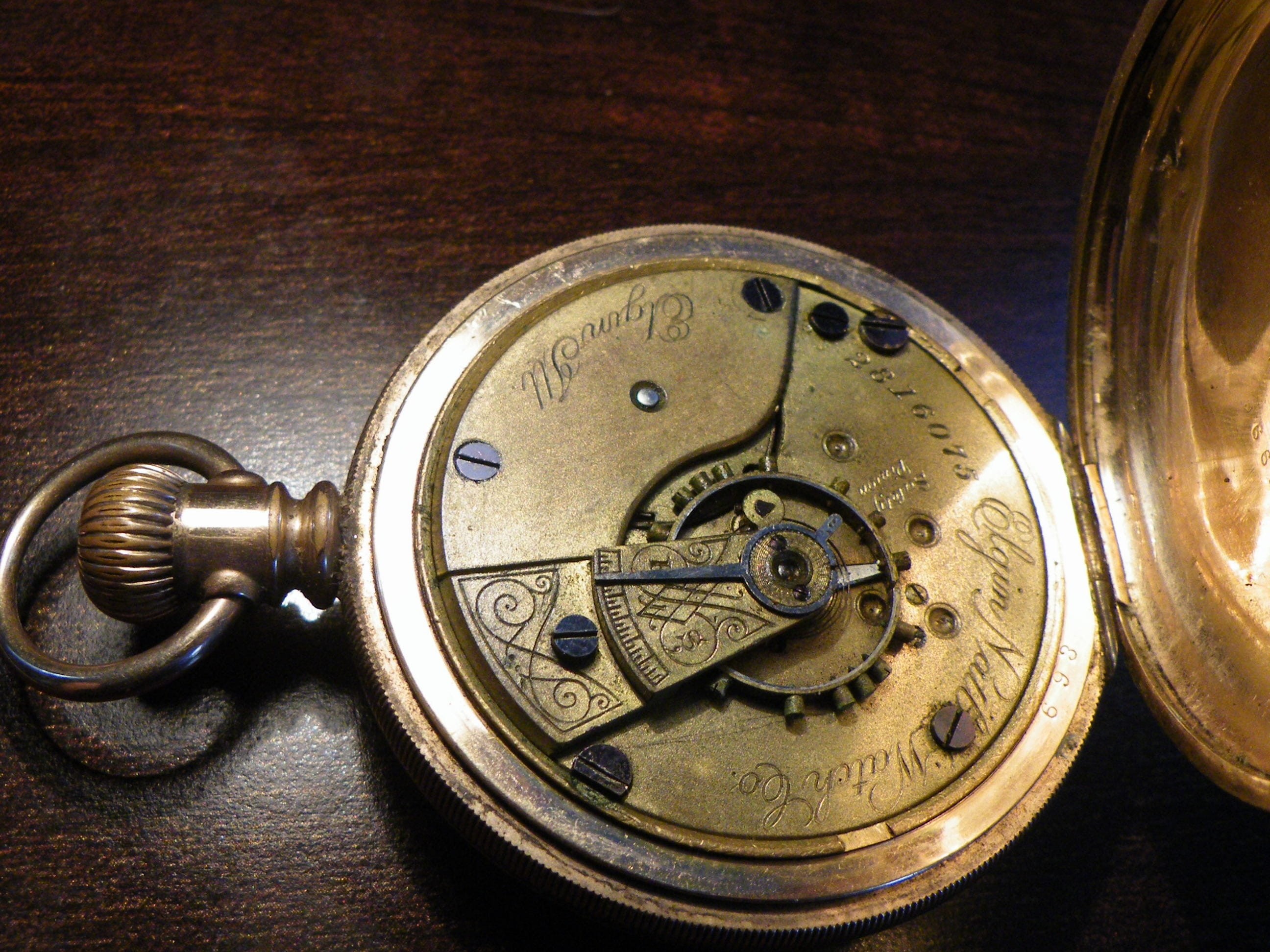 antiq, history, antique, ornate, ancient, indoors, gold, still life, time, clock, brown, gold colored, table, no people, watch, pocket, 2K, instrument of time, HD Wallpaper