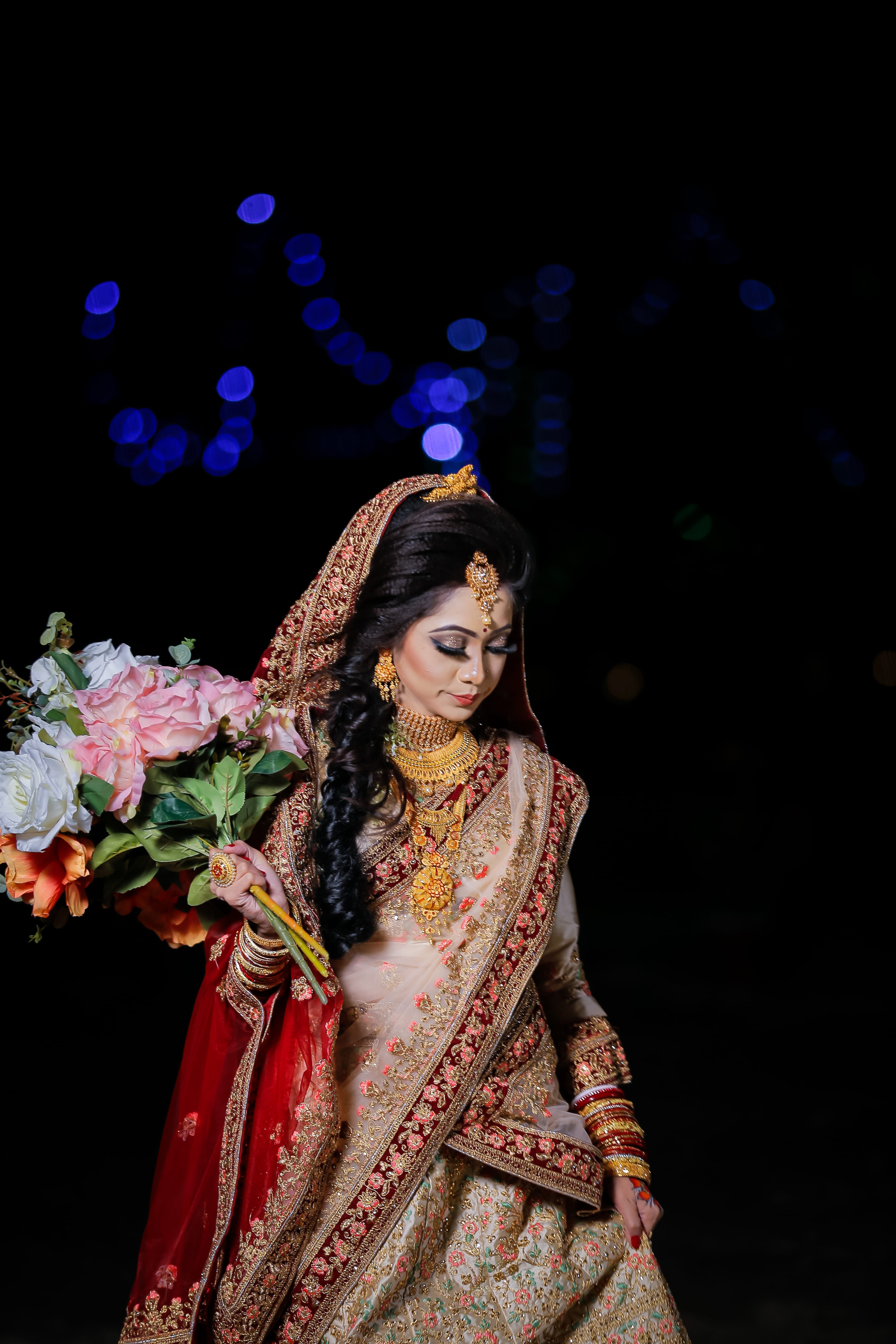 bangladesh, lifestyles, beautiful, model, traditional, celebration, illuminated, leisure activity, woman, beautiful woman, standing, pretty, pink, wear, Phone HD Wallpaper