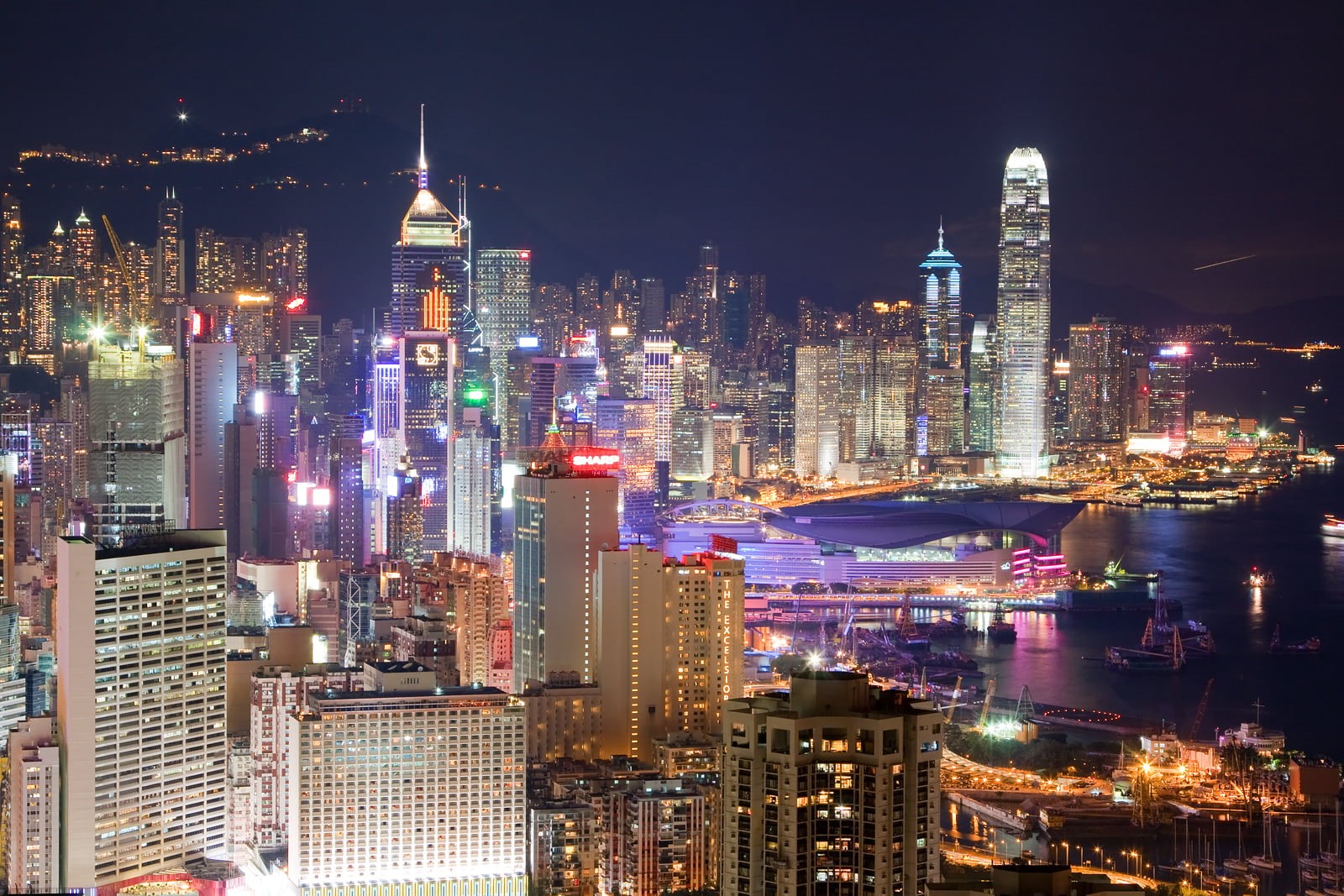 tower, modern, built Structure, building, building Exterior, business, office Building, downtown District, architecture, urban Skyline, hong Kong, photo, HD Wallpaper