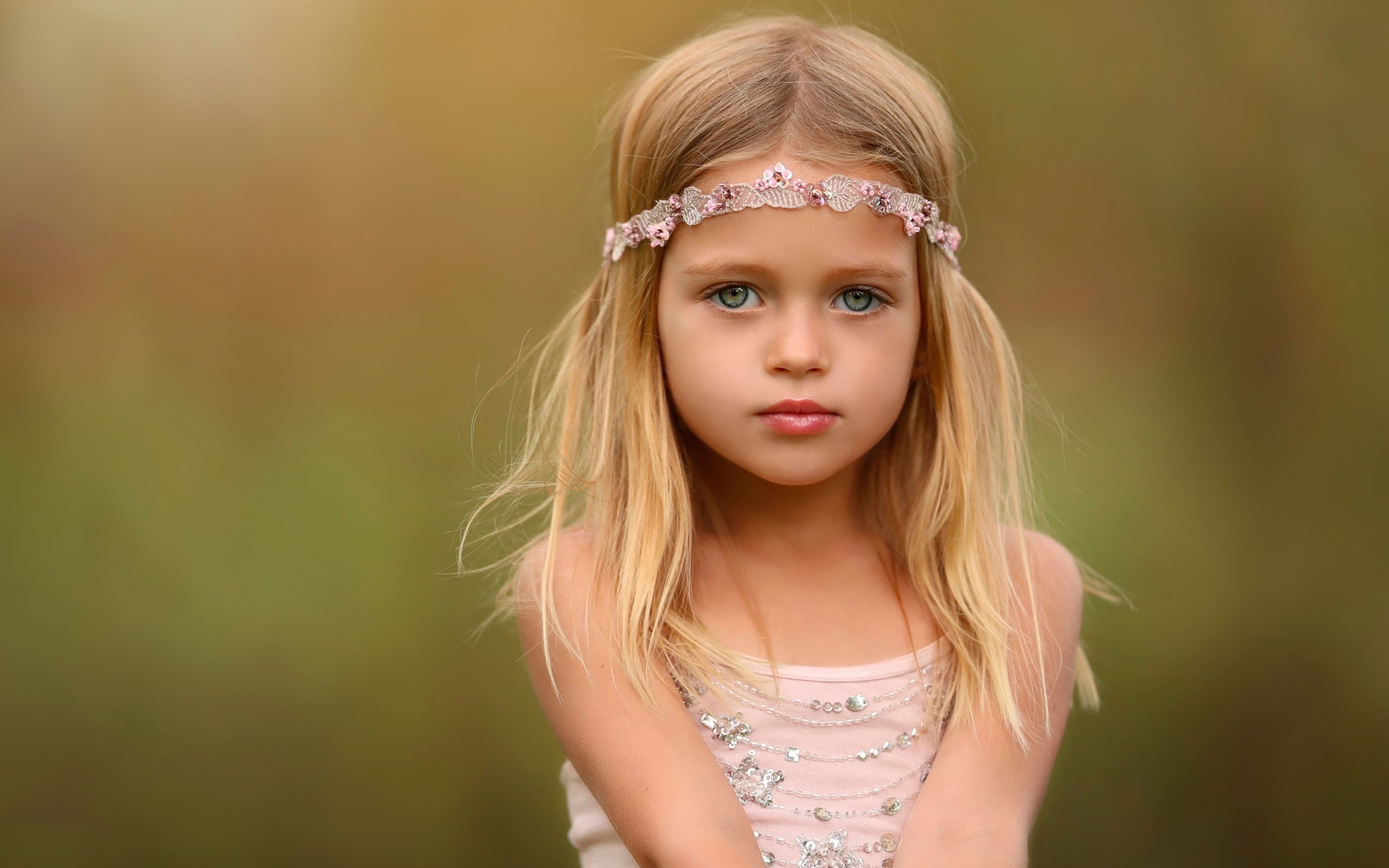 Cute, Girl, Portrait, Blonde, 2K, HD Wallpaper