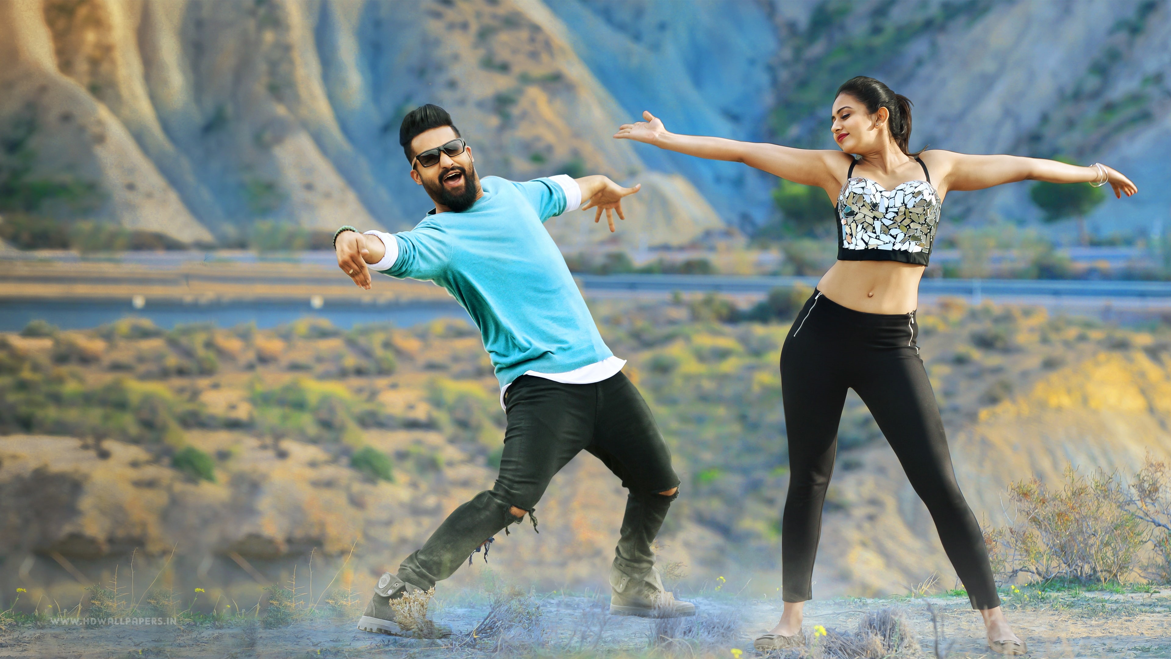 Rakul, exercising, 4K, day, Nannaku, real people, outdoors, limb, jr, Preet, front view, adult, Prematho, effort, sport, leisure activity, ntr, lifestyles, HD Wallpaper